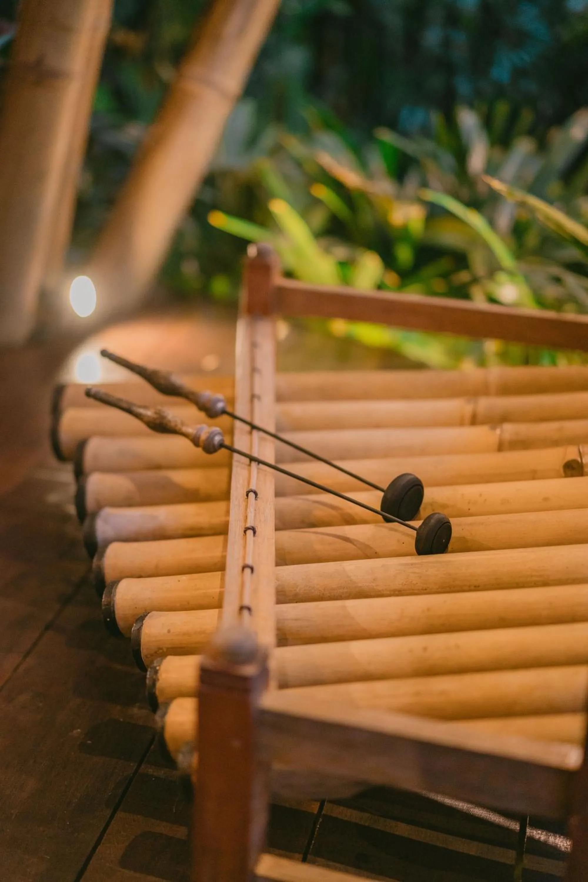 Children play ground in Arcada Bali Bamboo House