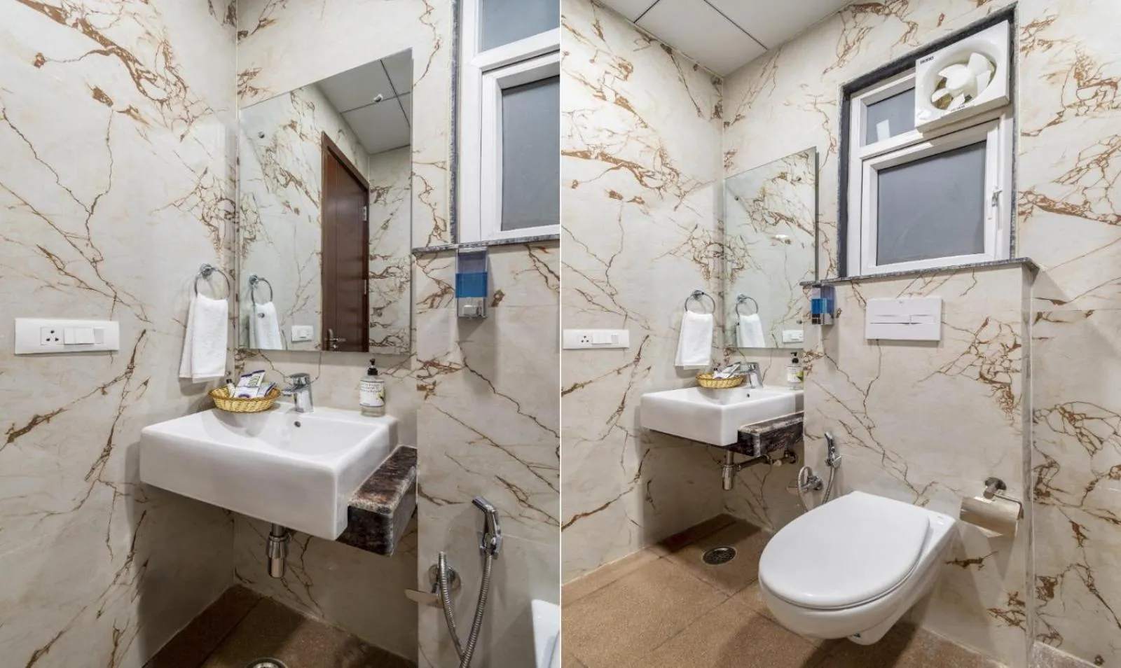 Bathroom in Hotel La Mirage