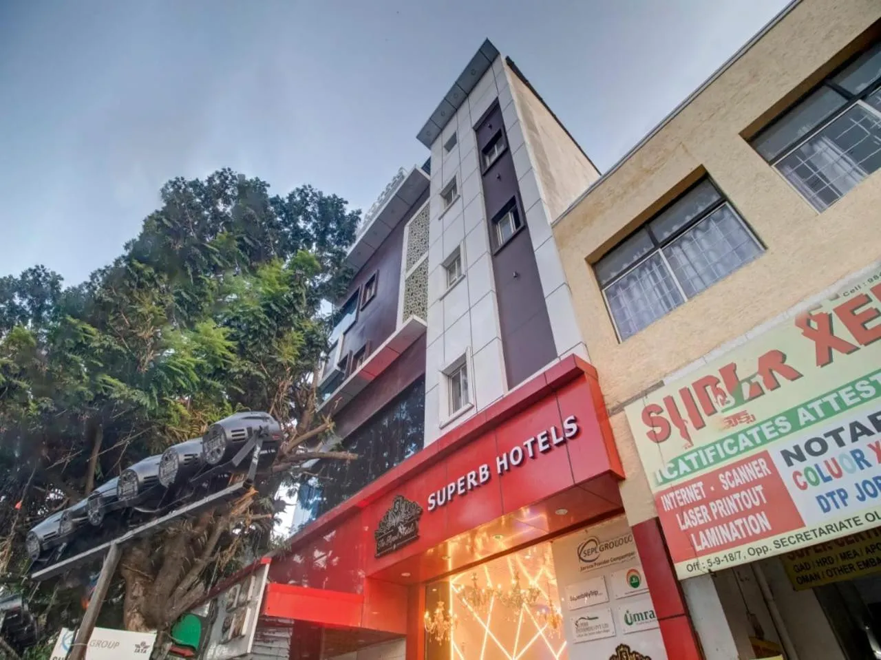 Property building in THE SUPERB HOTEL PVT LTD