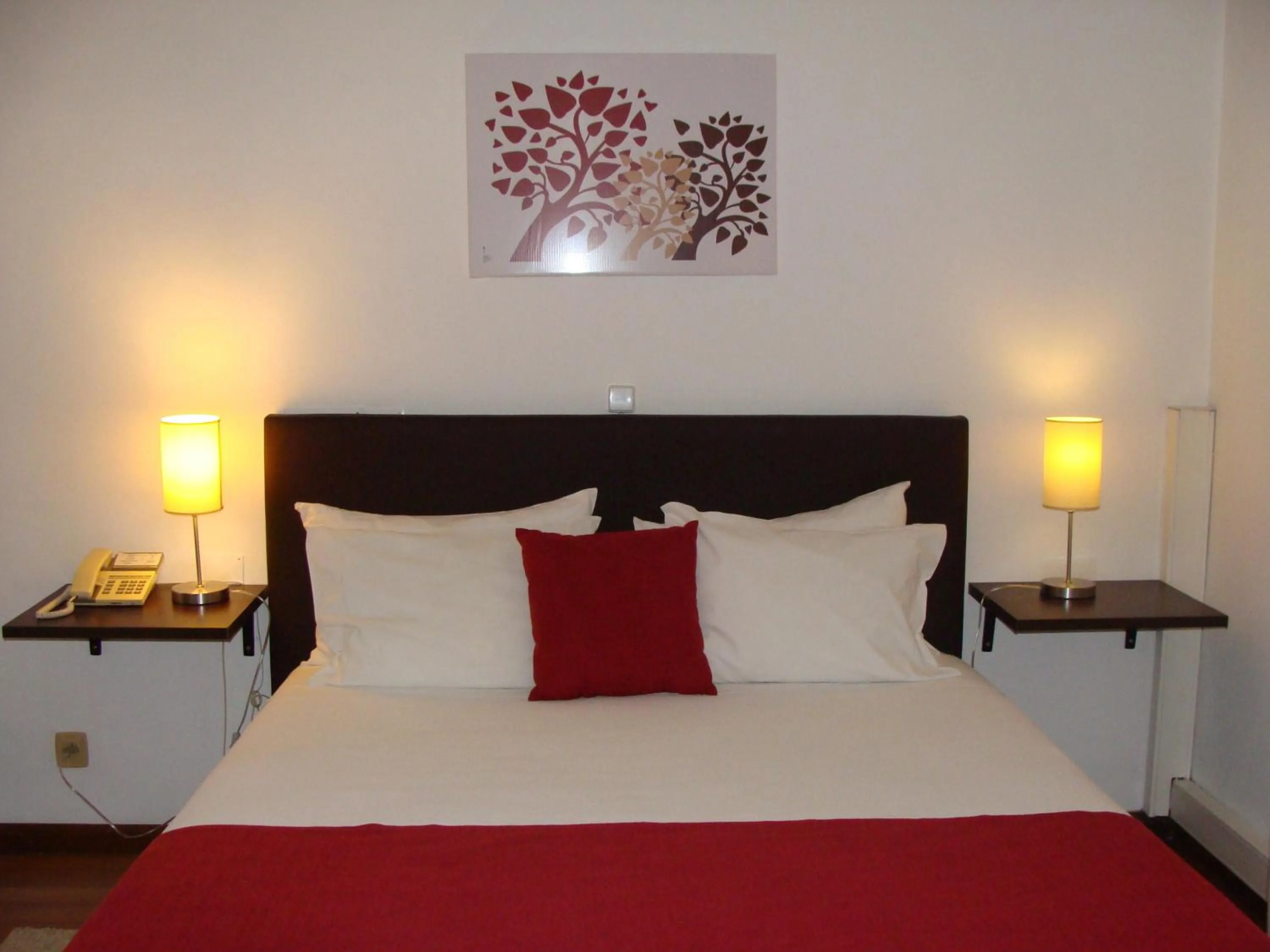 Bed in Hotel Botanico de Coimbra