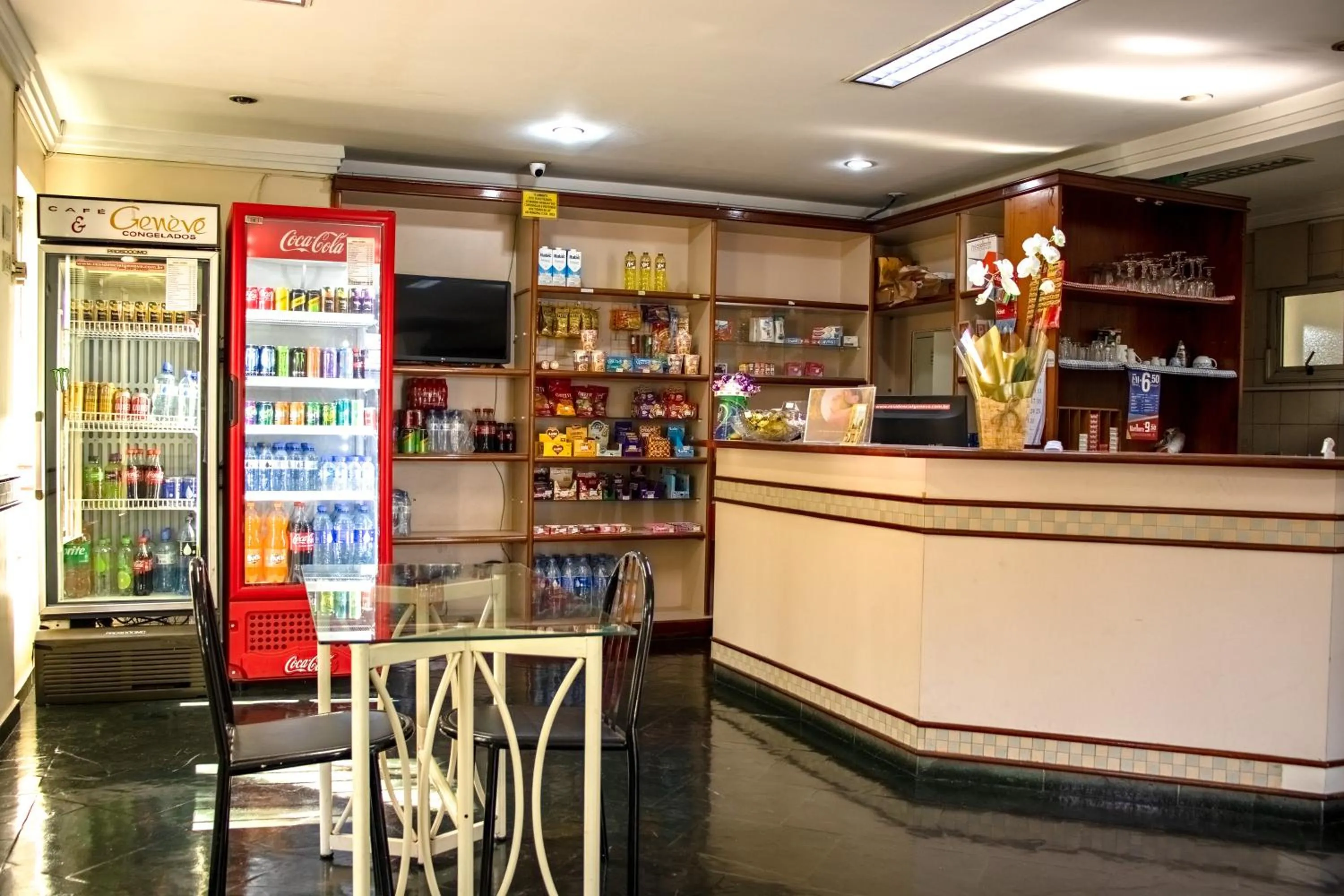 Lounge or bar in Residencial Genéve