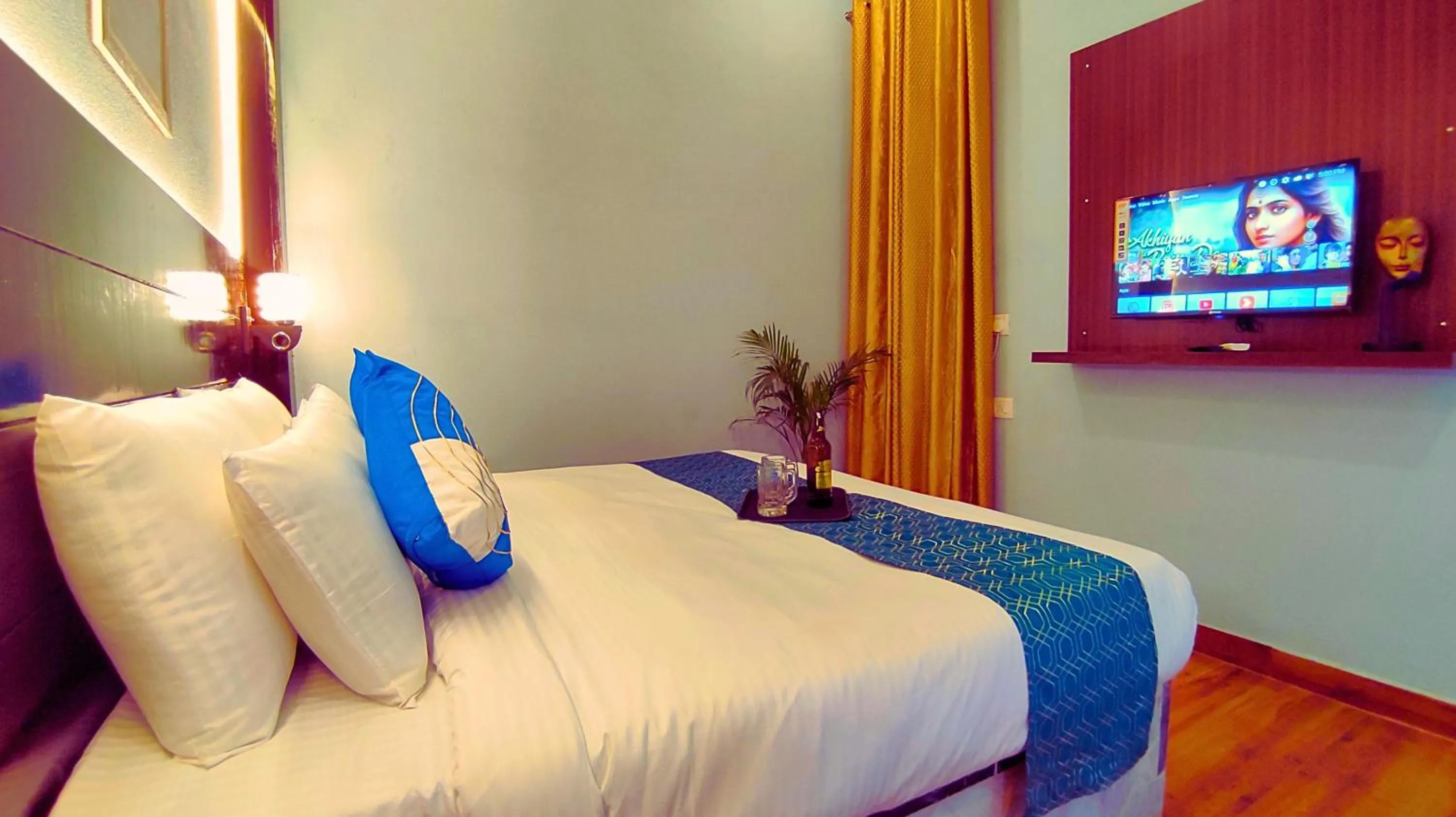 Bedroom, Bed in The MadhuNandan - A Luxury Homestay