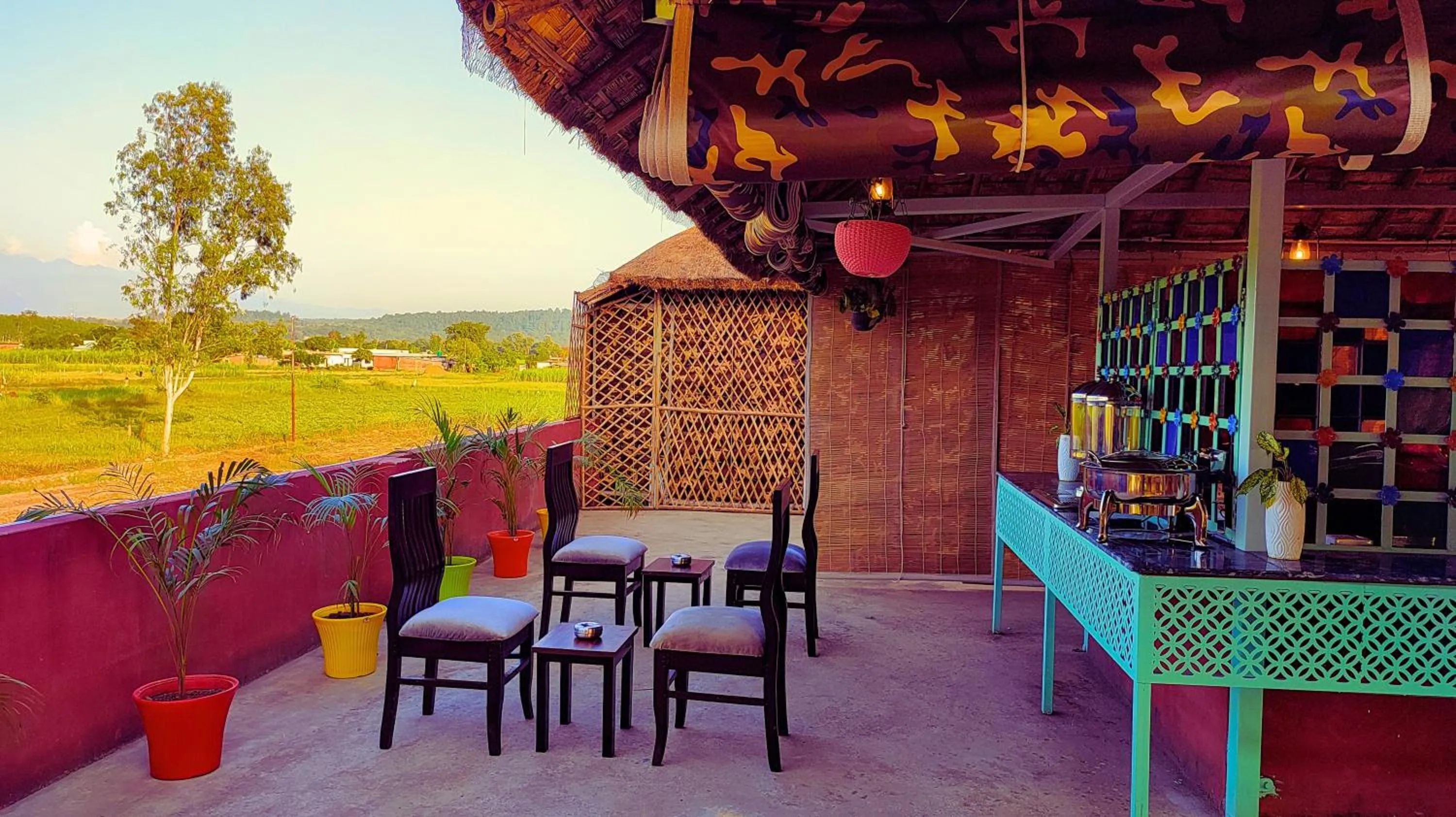 Balcony/Terrace in The MadhuNandan - A Luxury Homestay