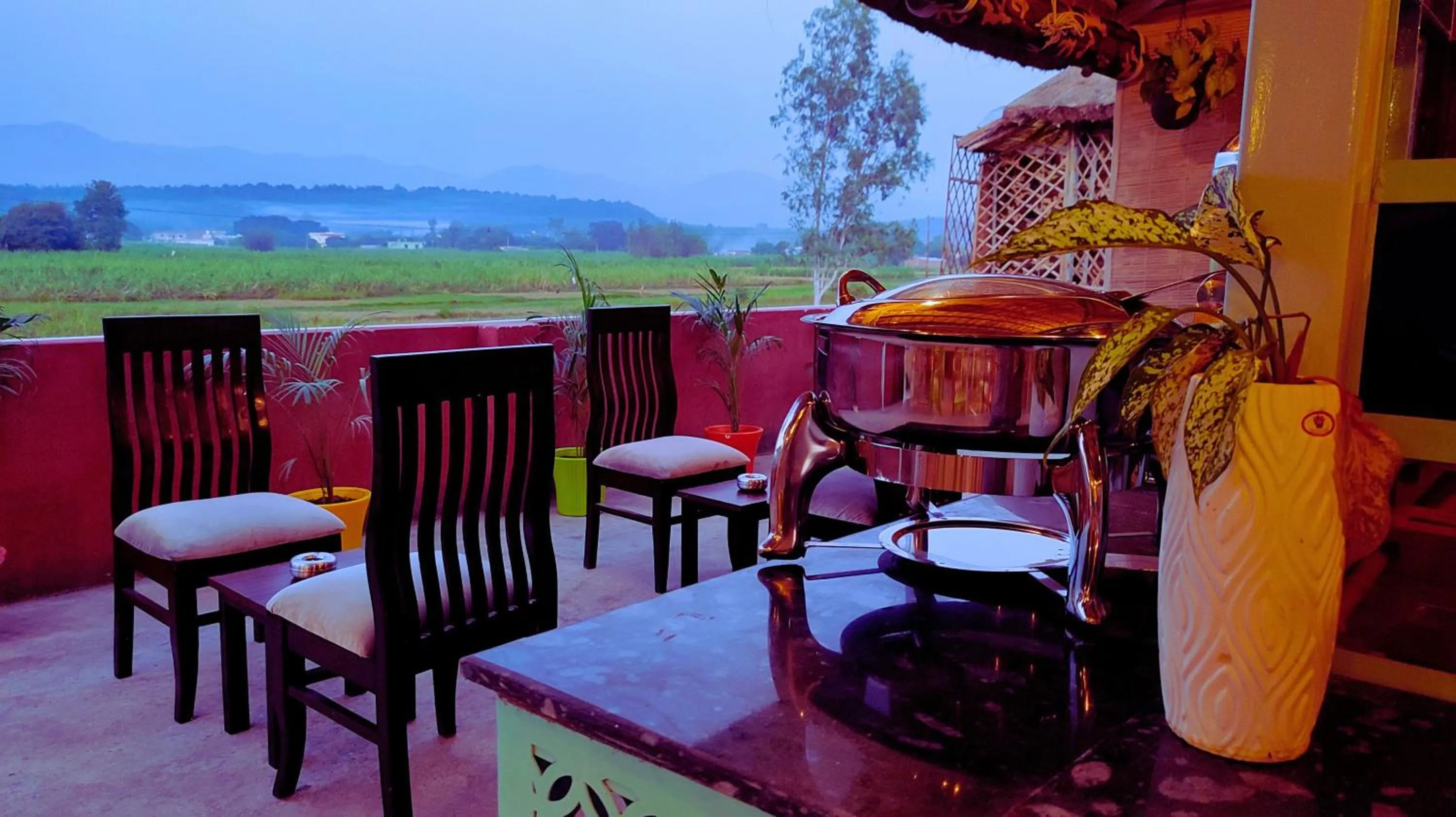 Balcony/Terrace in The MadhuNandan - A Luxury Homestay