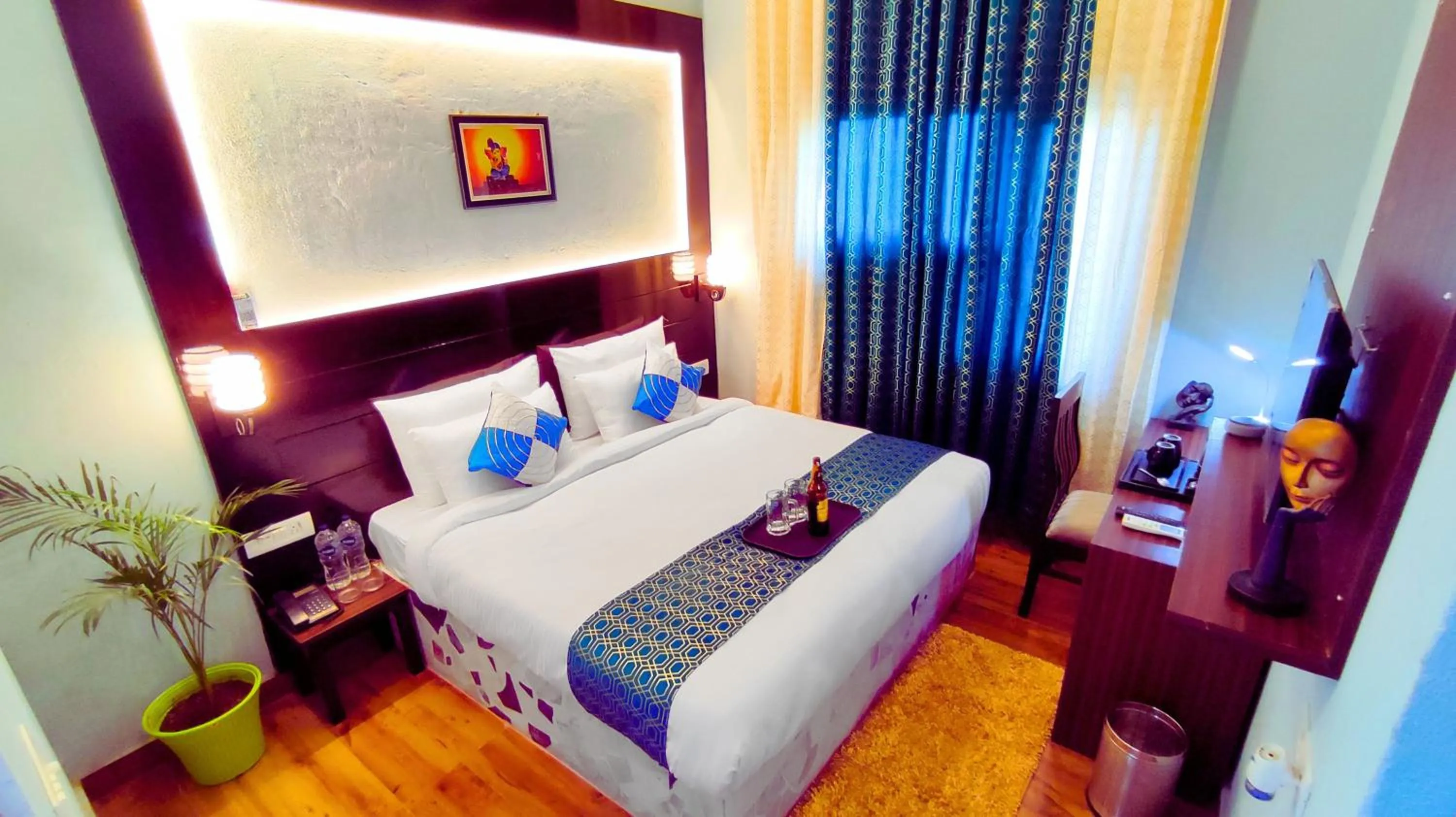 Photo of the whole room, Bed in The MadhuNandan - A Luxury Homestay