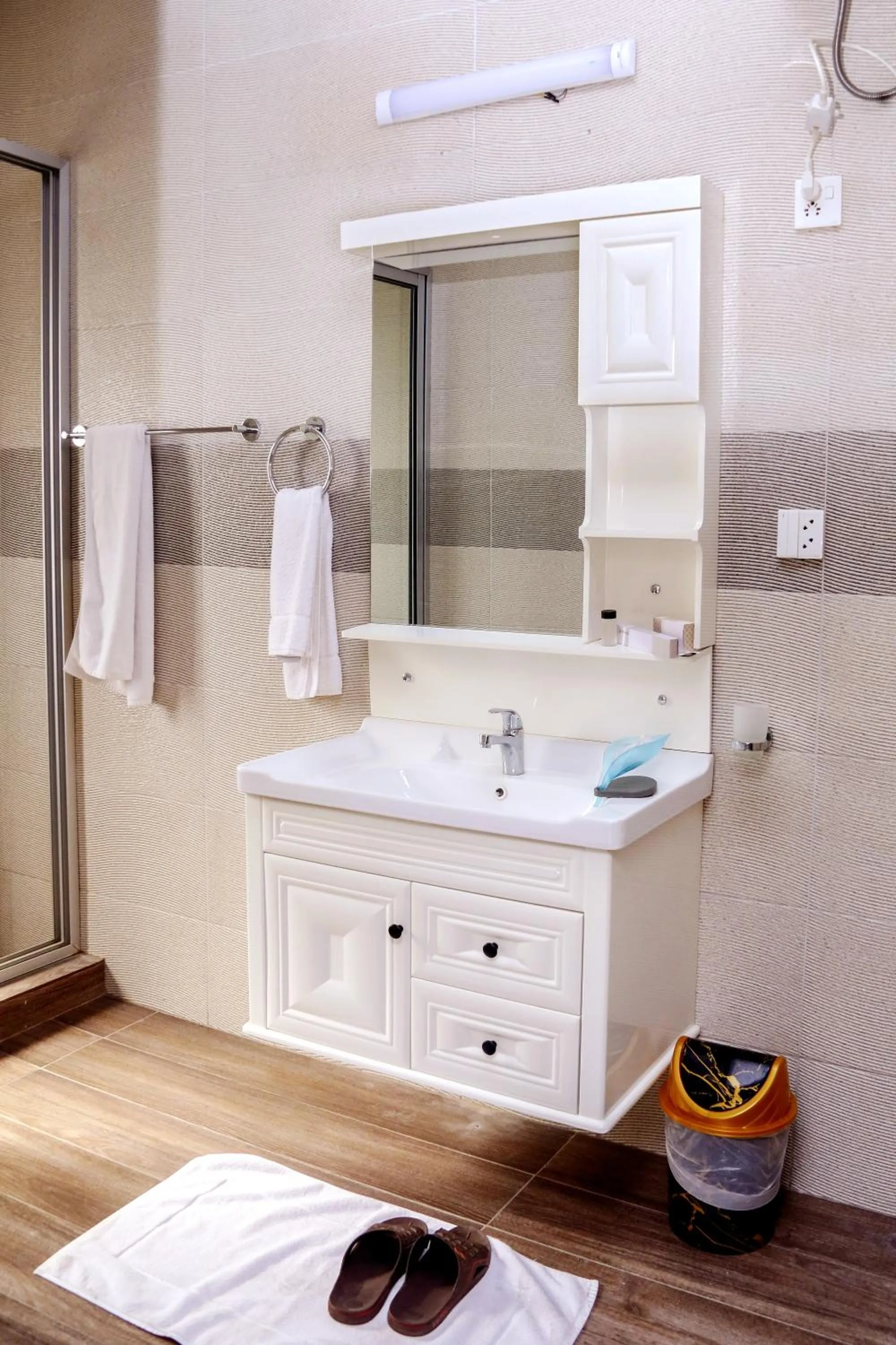 Bathroom in Gulberg Suites