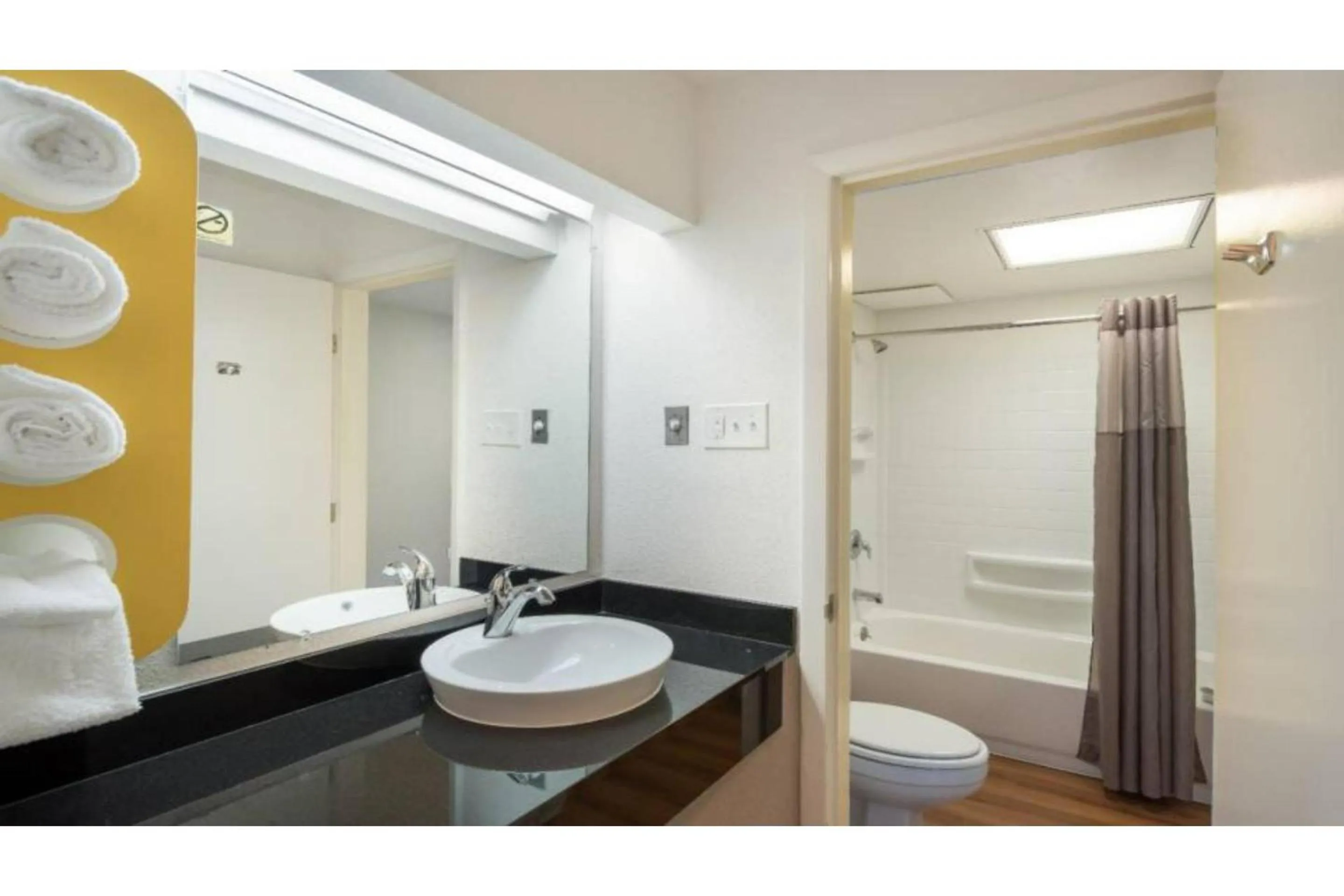 Bathroom in Motel 6 Nacogdoches TX SFA University