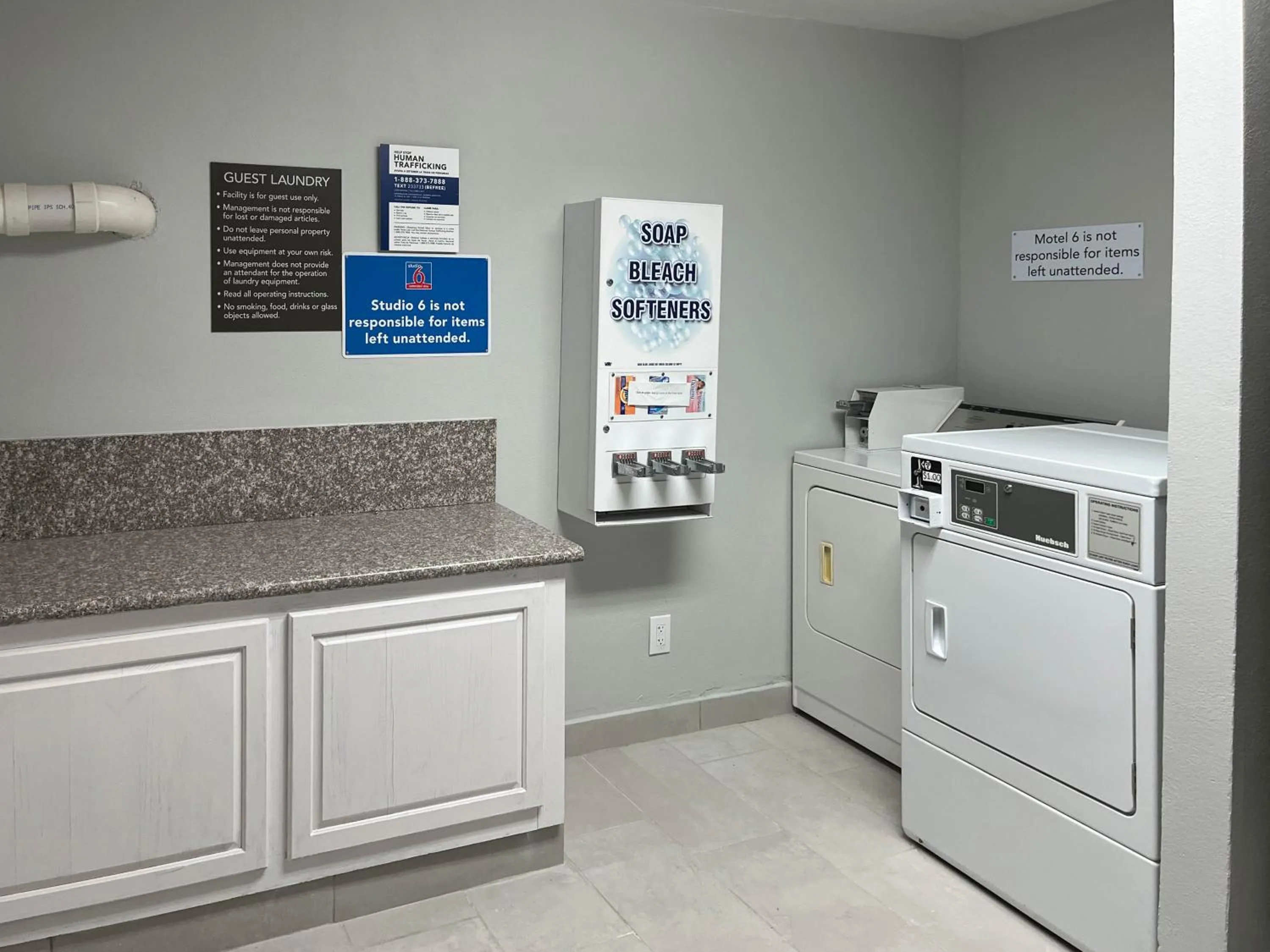 laundry in Motel 6 Nacogdoches TX SFA University