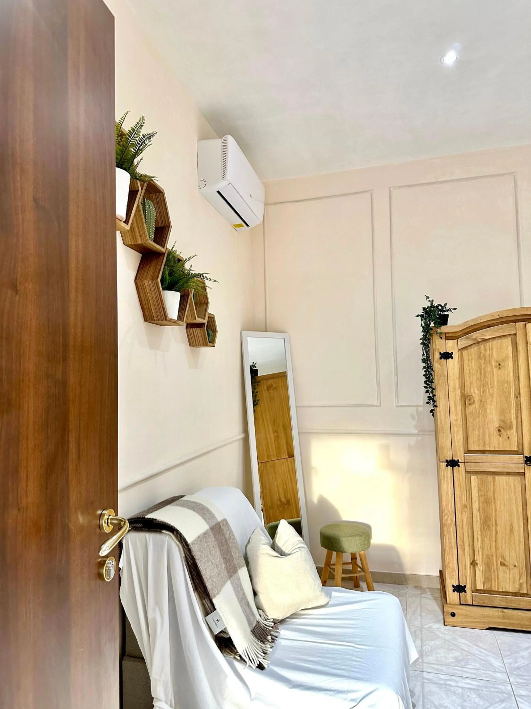 Bedroom, Bed in B&B Eyexei Domus