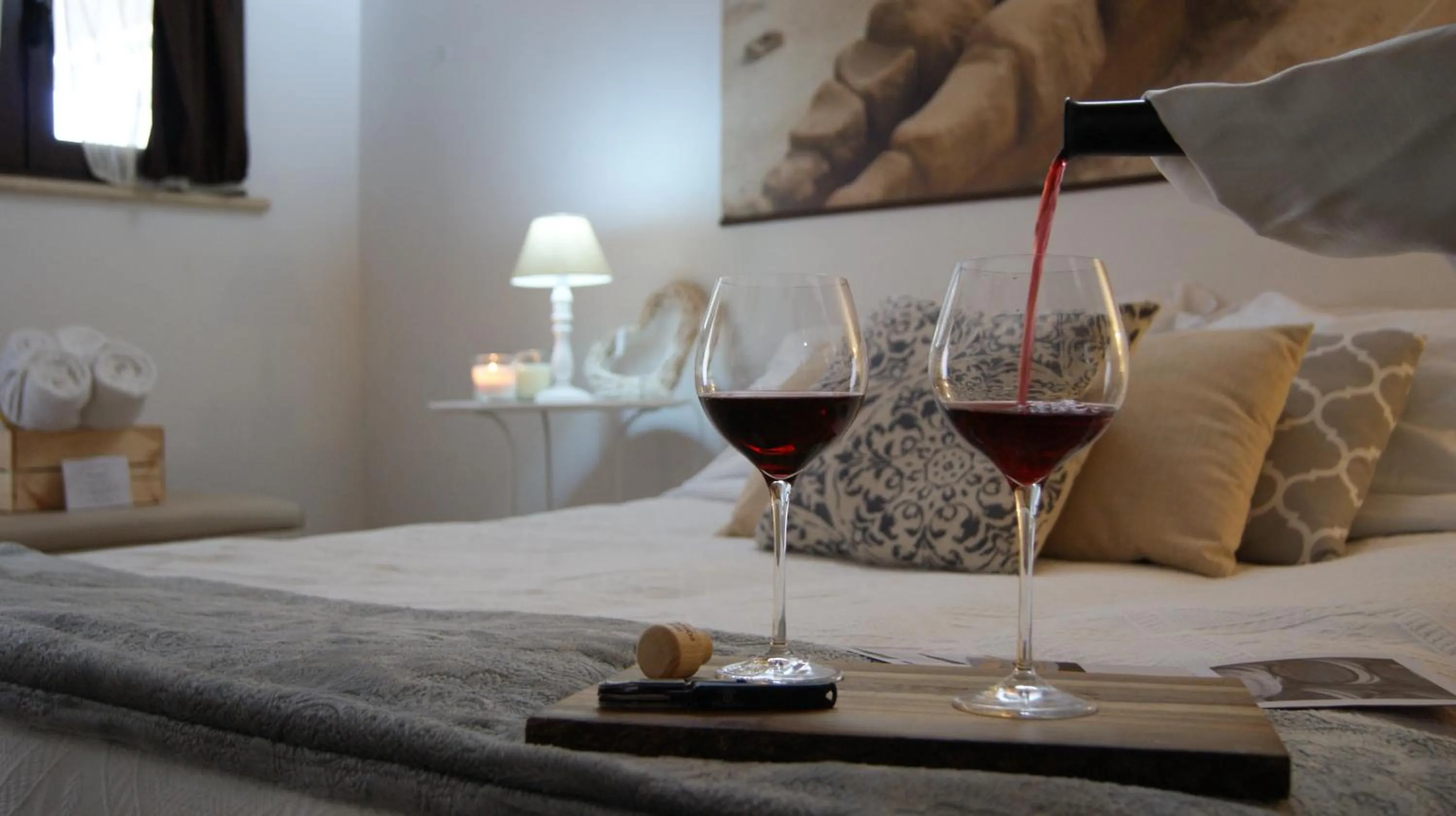 Bedroom, Bed in B&B Eyexei Domus