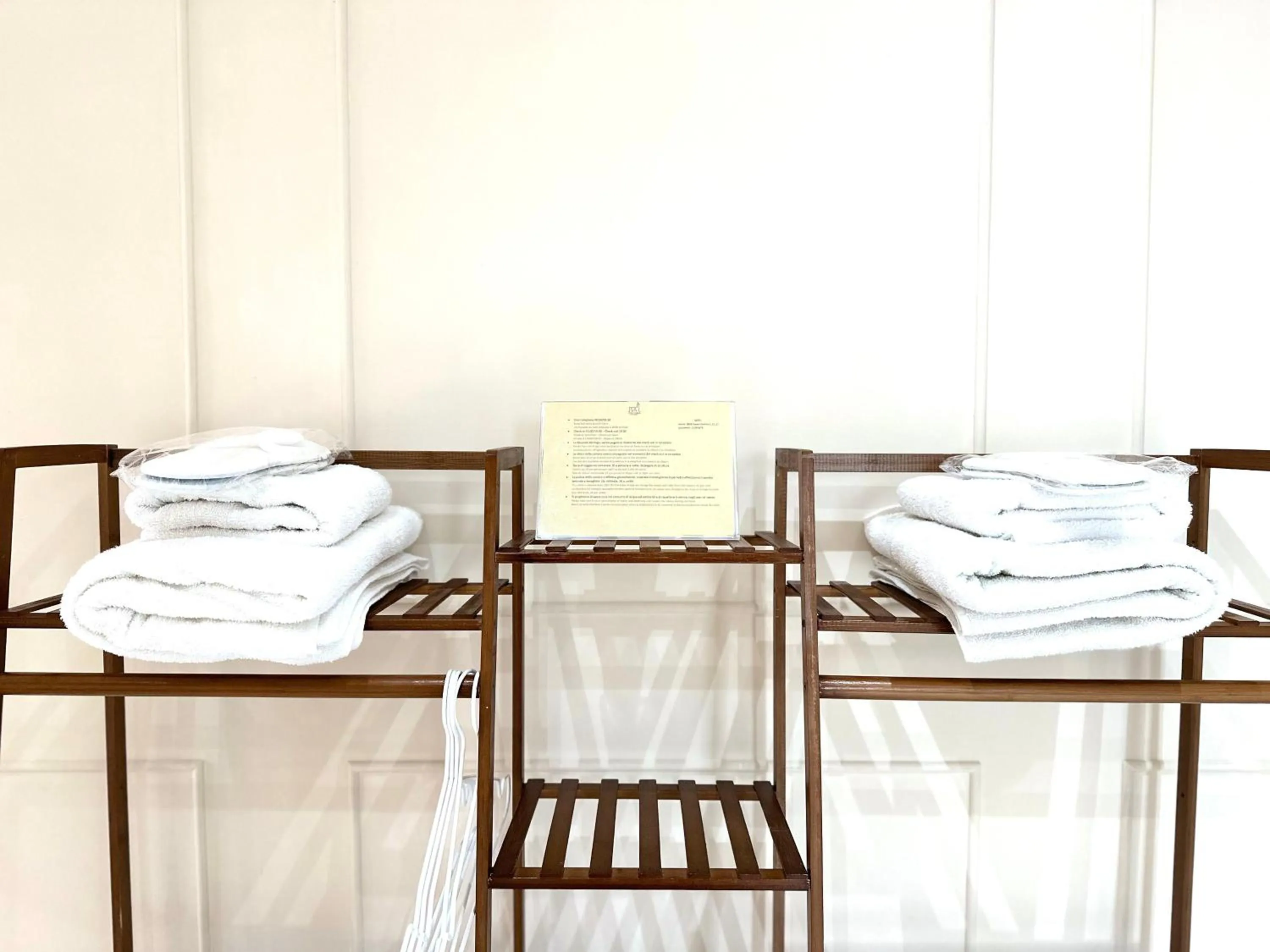 towels in B&B Eyexei Domus