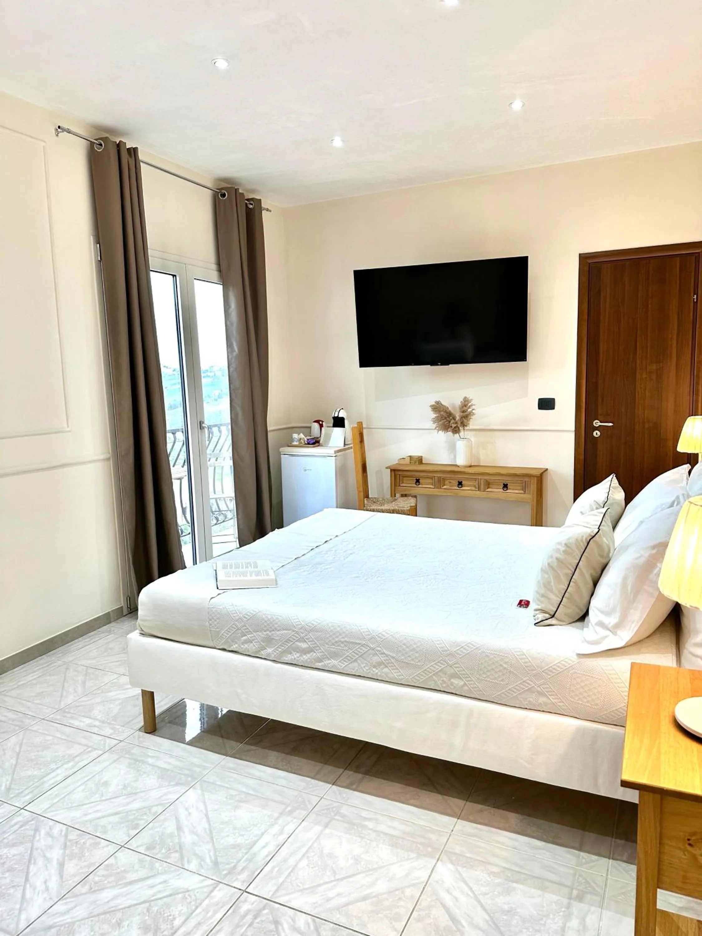 Bedroom, Bed in B&B Eyexei Domus