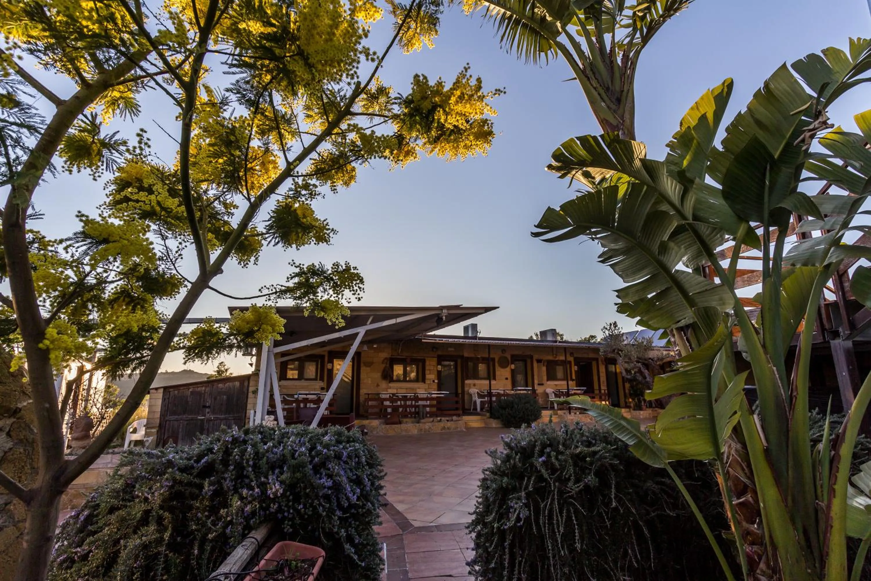 Patio in B&B Eyexei Domus