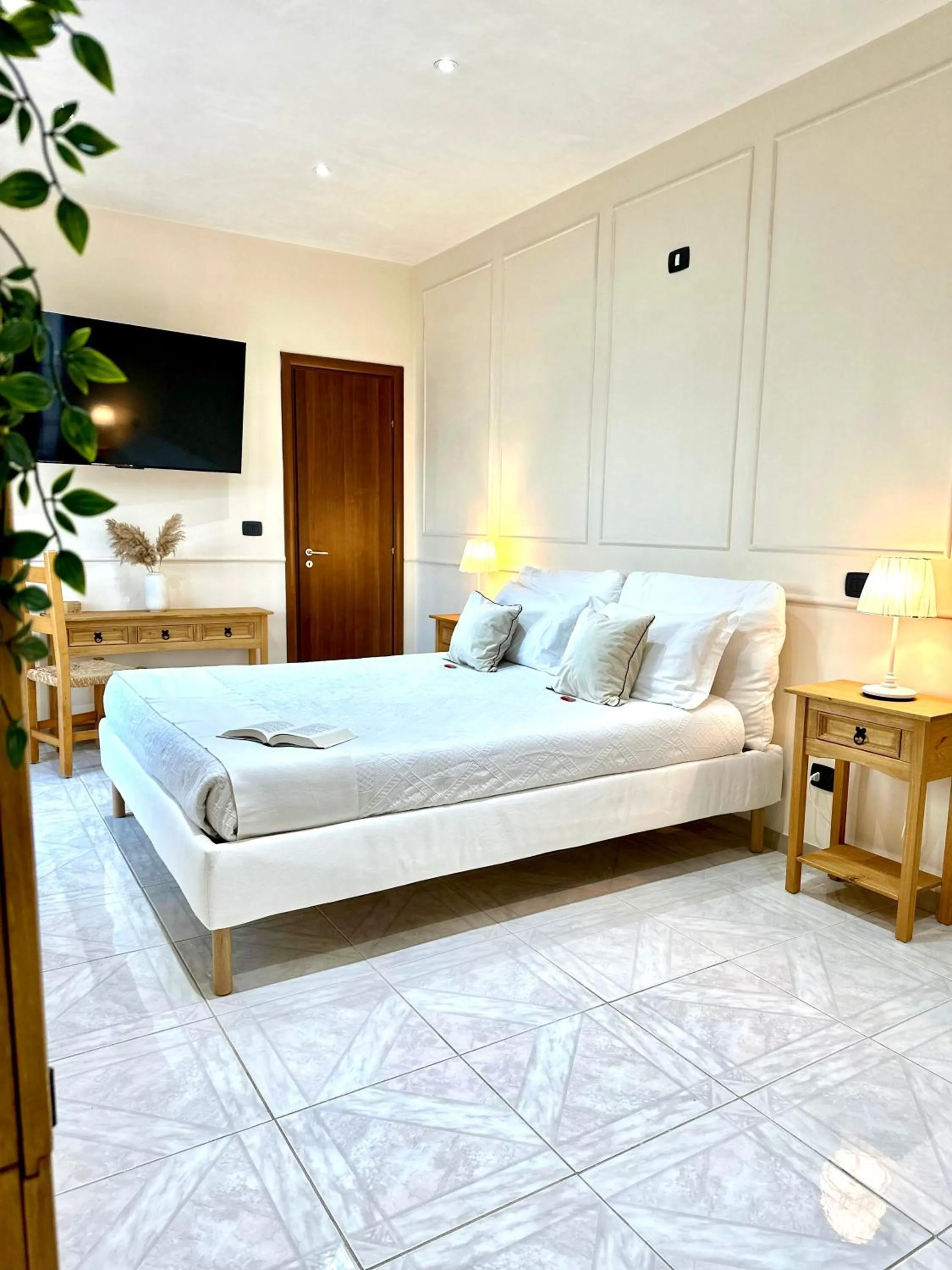 Bedroom, Bed in B&B Eyexei Domus