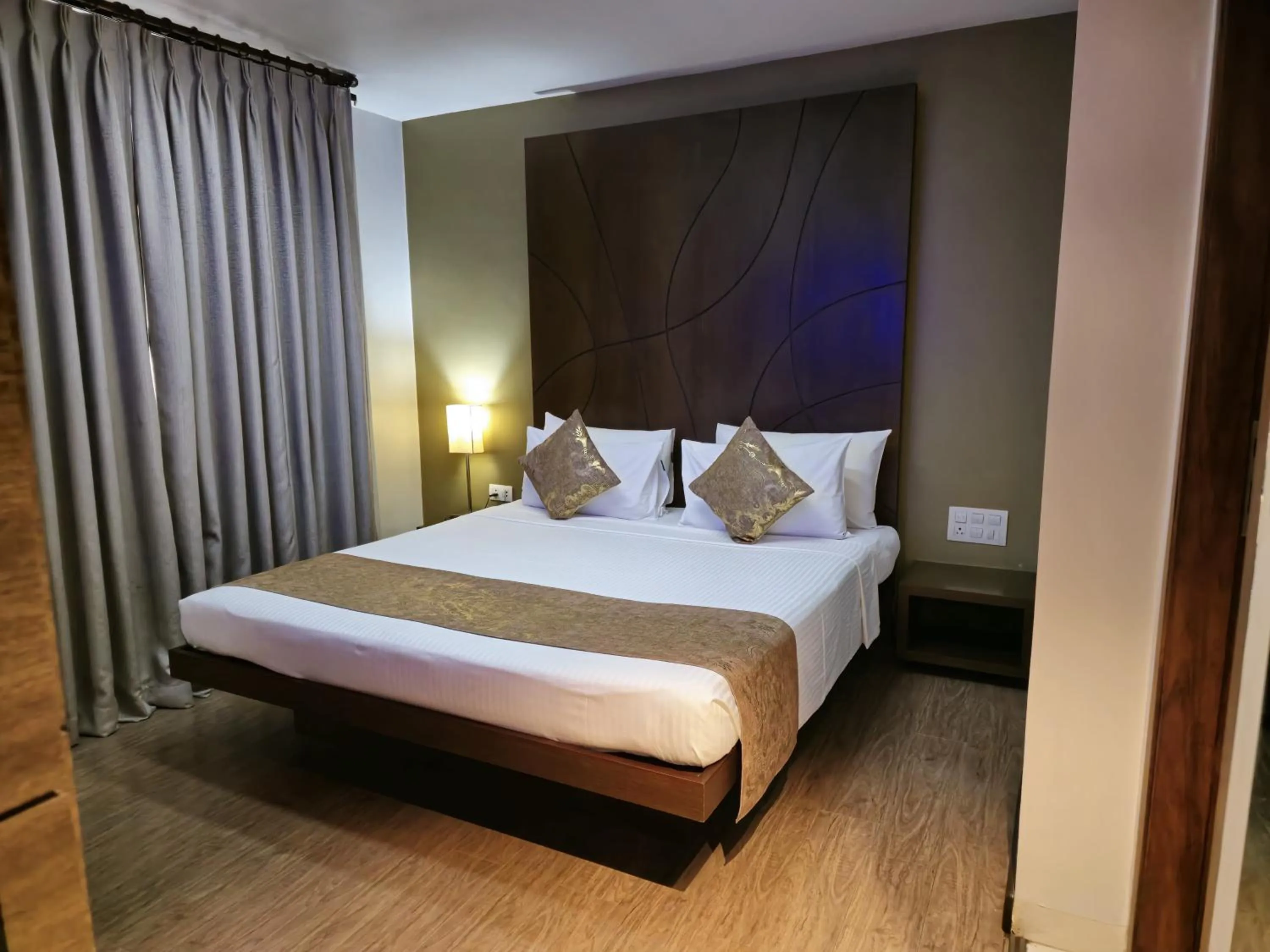 Bed in Hotel Daaysco Oley Allo