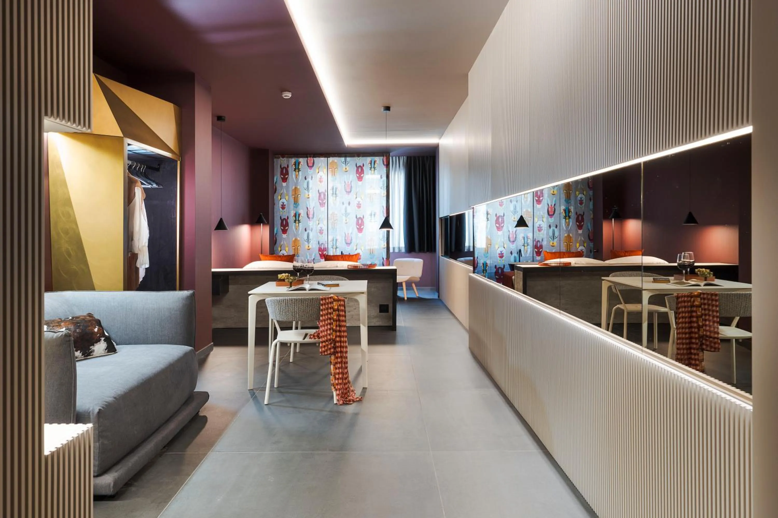 Living room in Catania Smart Hotel