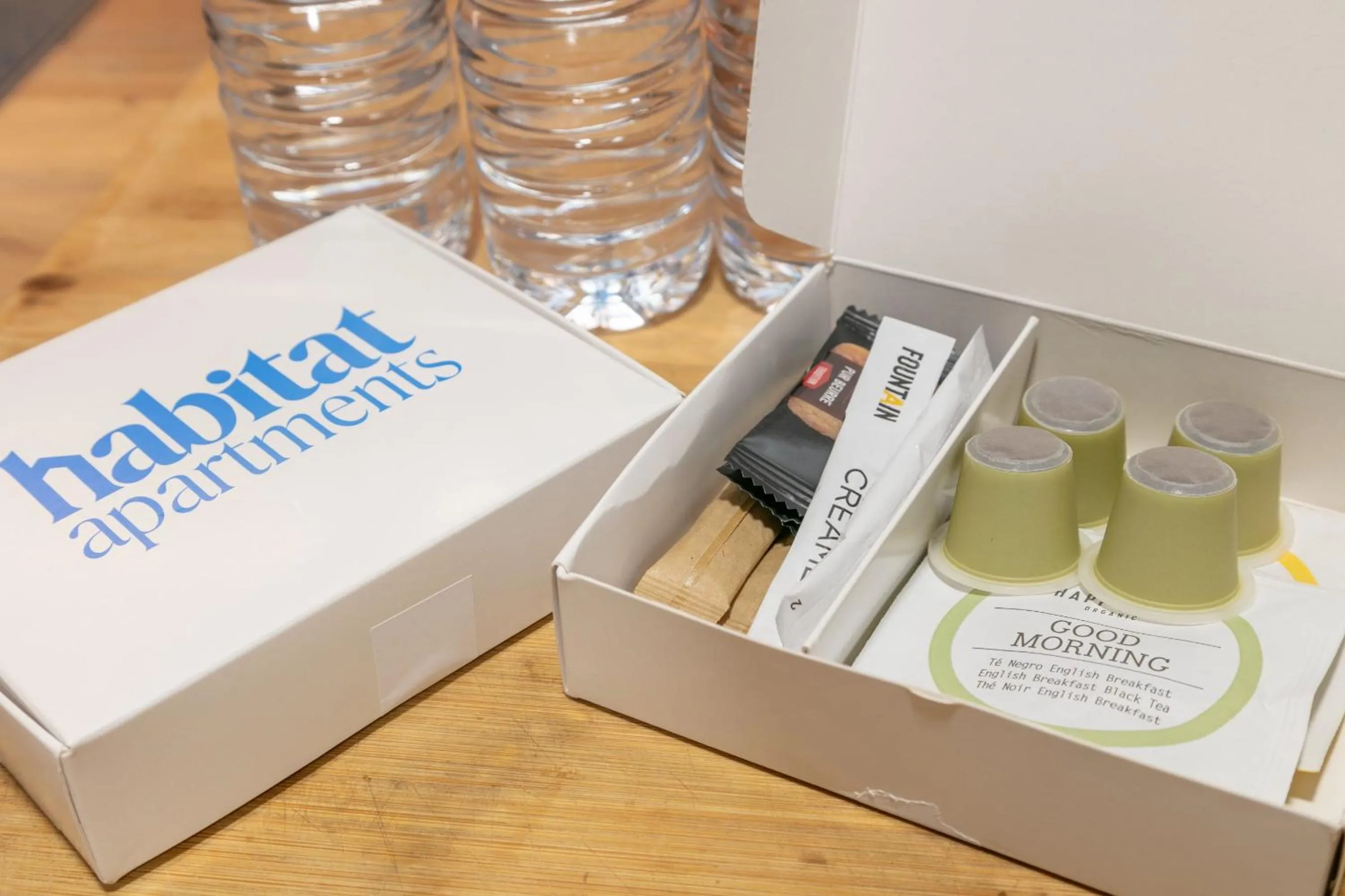 Kitchen or kitchenette in Habitat Apartments ADN