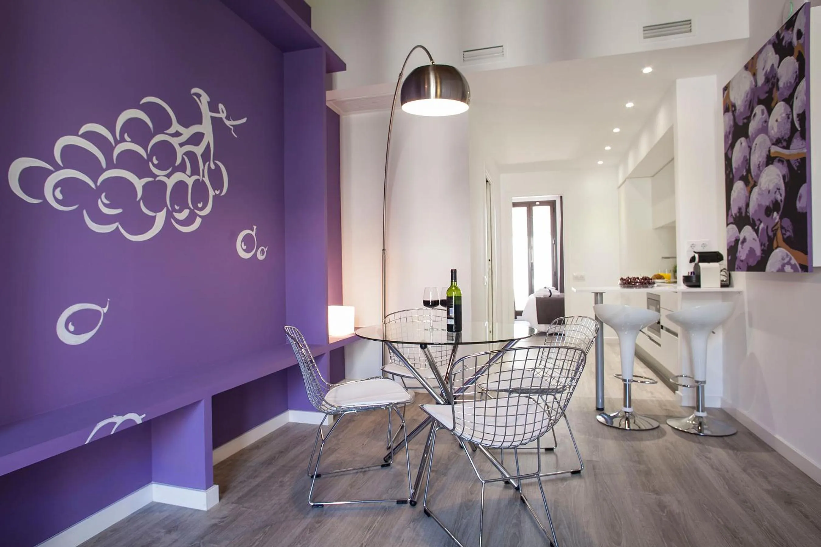 Dining area in Habitat Apartments ADN