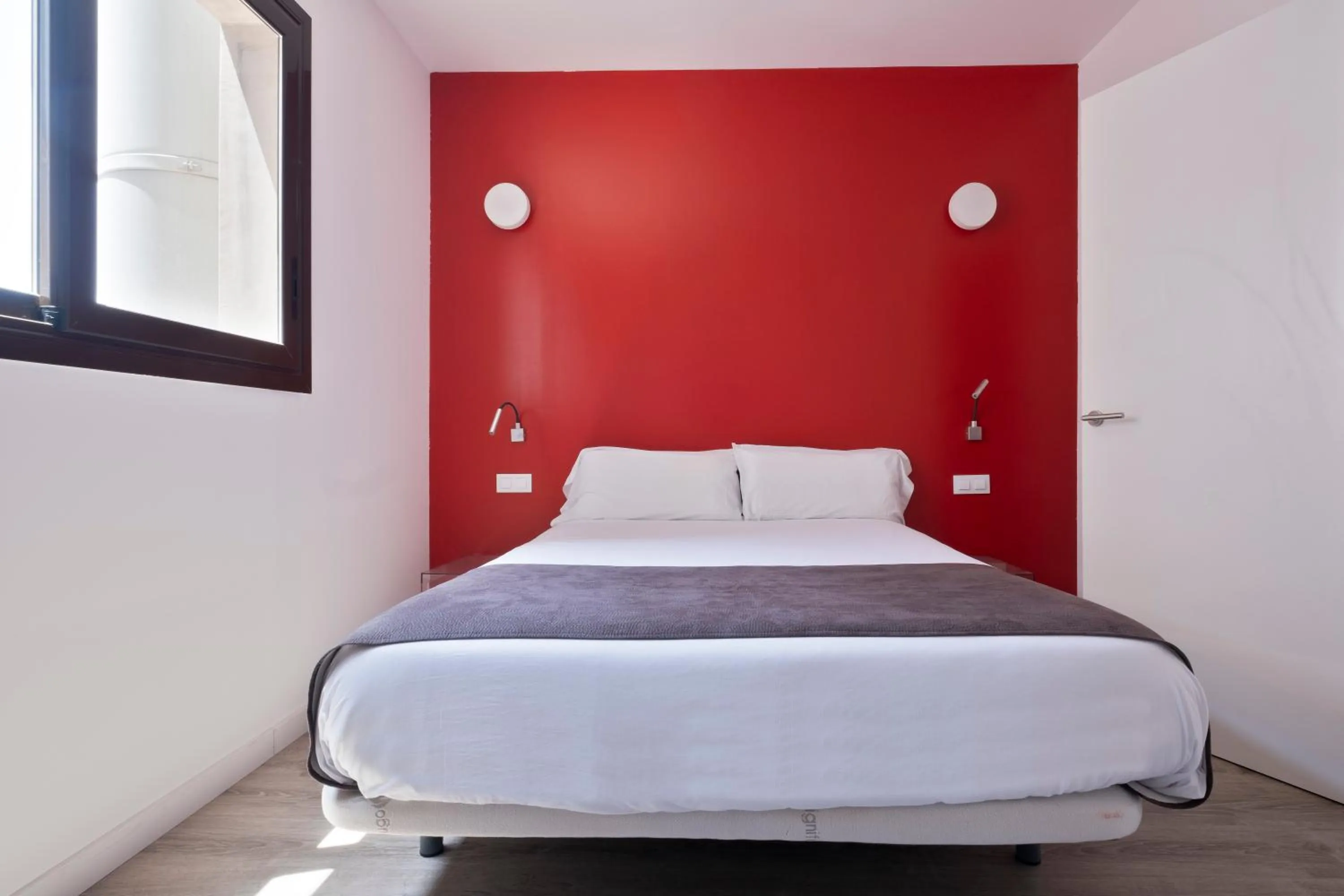 Bedroom, Bed in Habitat Apartments ADN