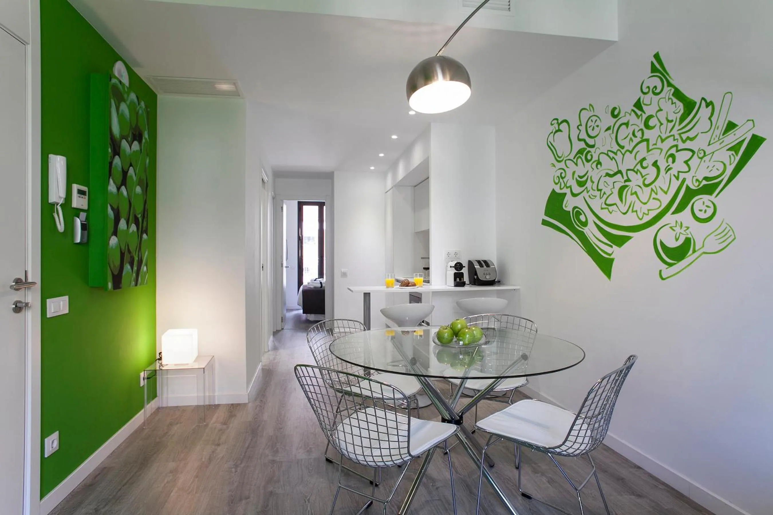 Seating area in Habitat Apartments ADN