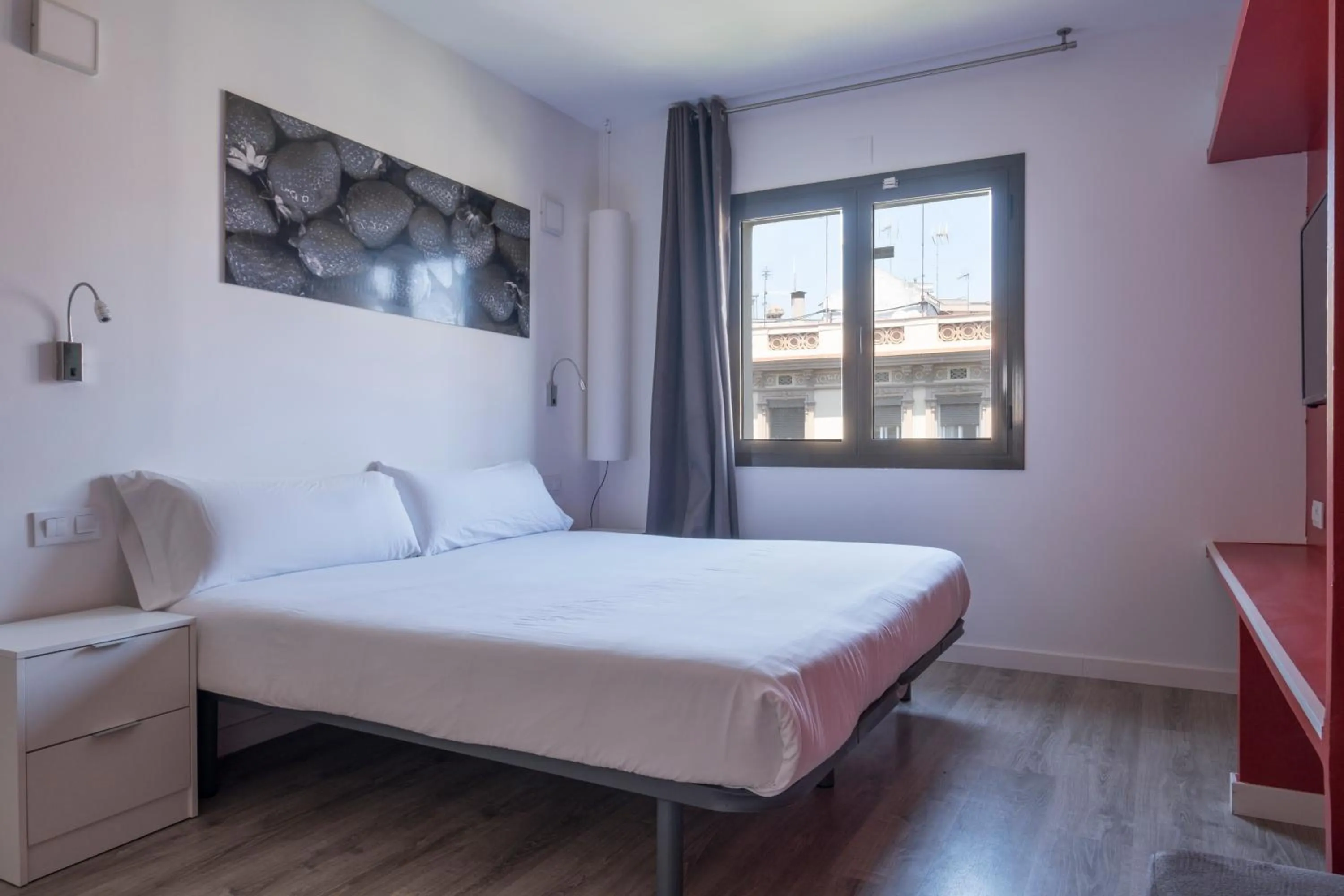 Bedroom, Bed in Habitat Apartments ADN