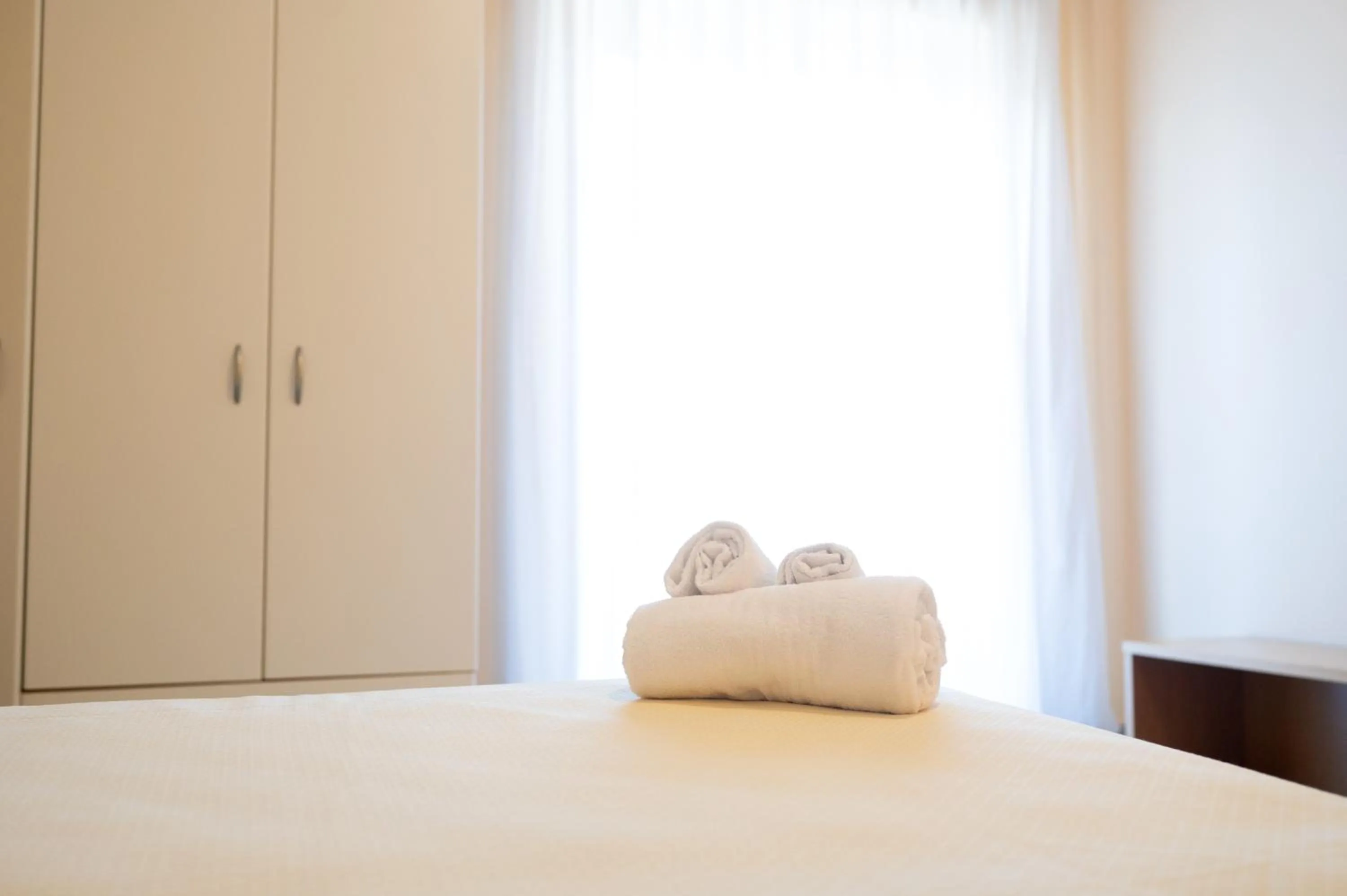 Bed in Hotel Parnaso