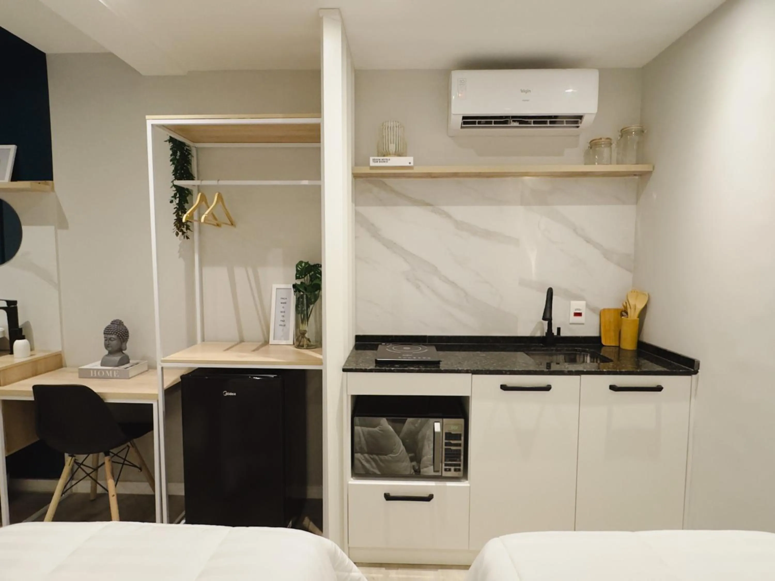 Kitchen or kitchenette in Apê Pátio Paulista