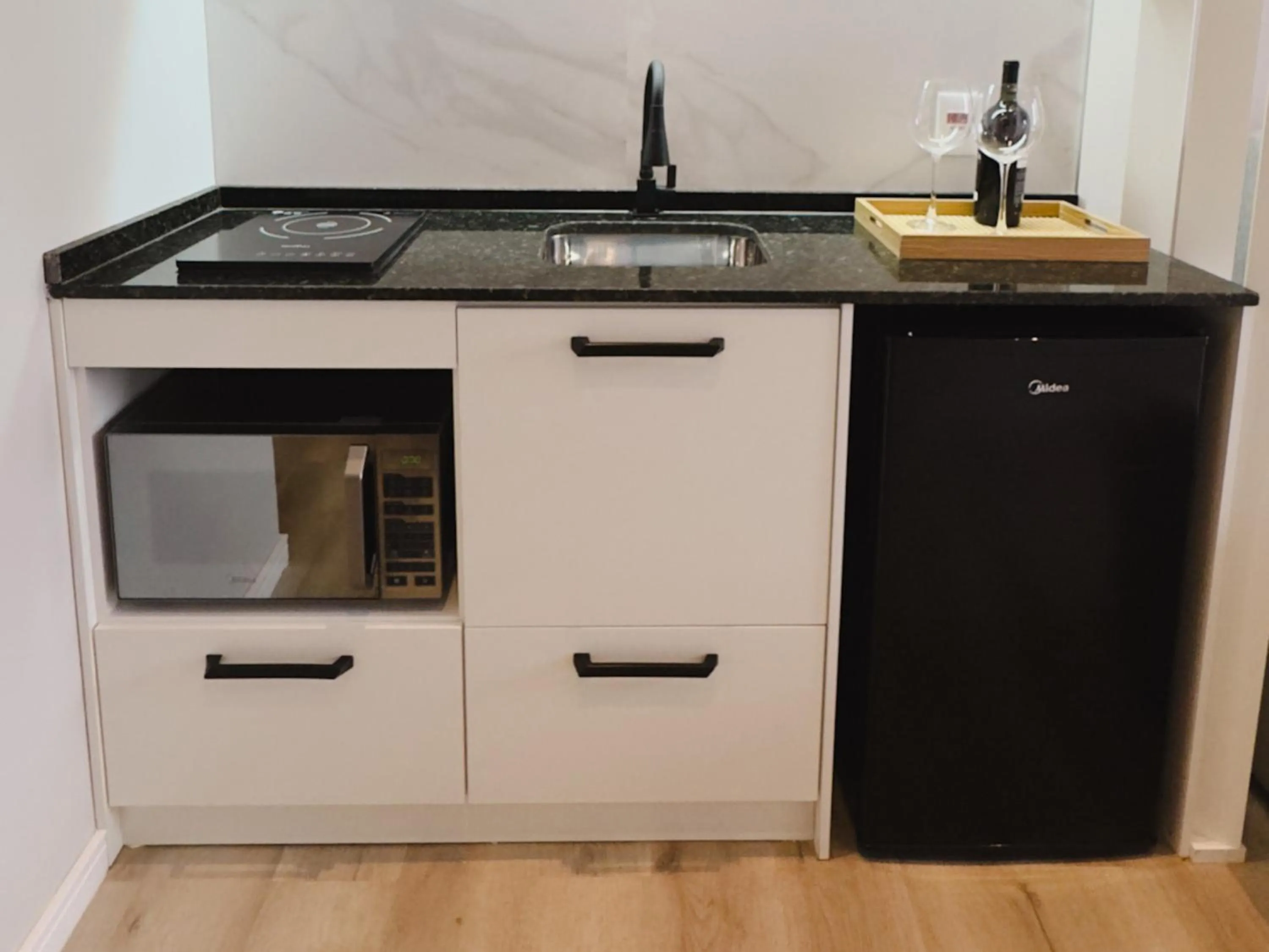 Kitchen or kitchenette in Apê Pátio Paulista