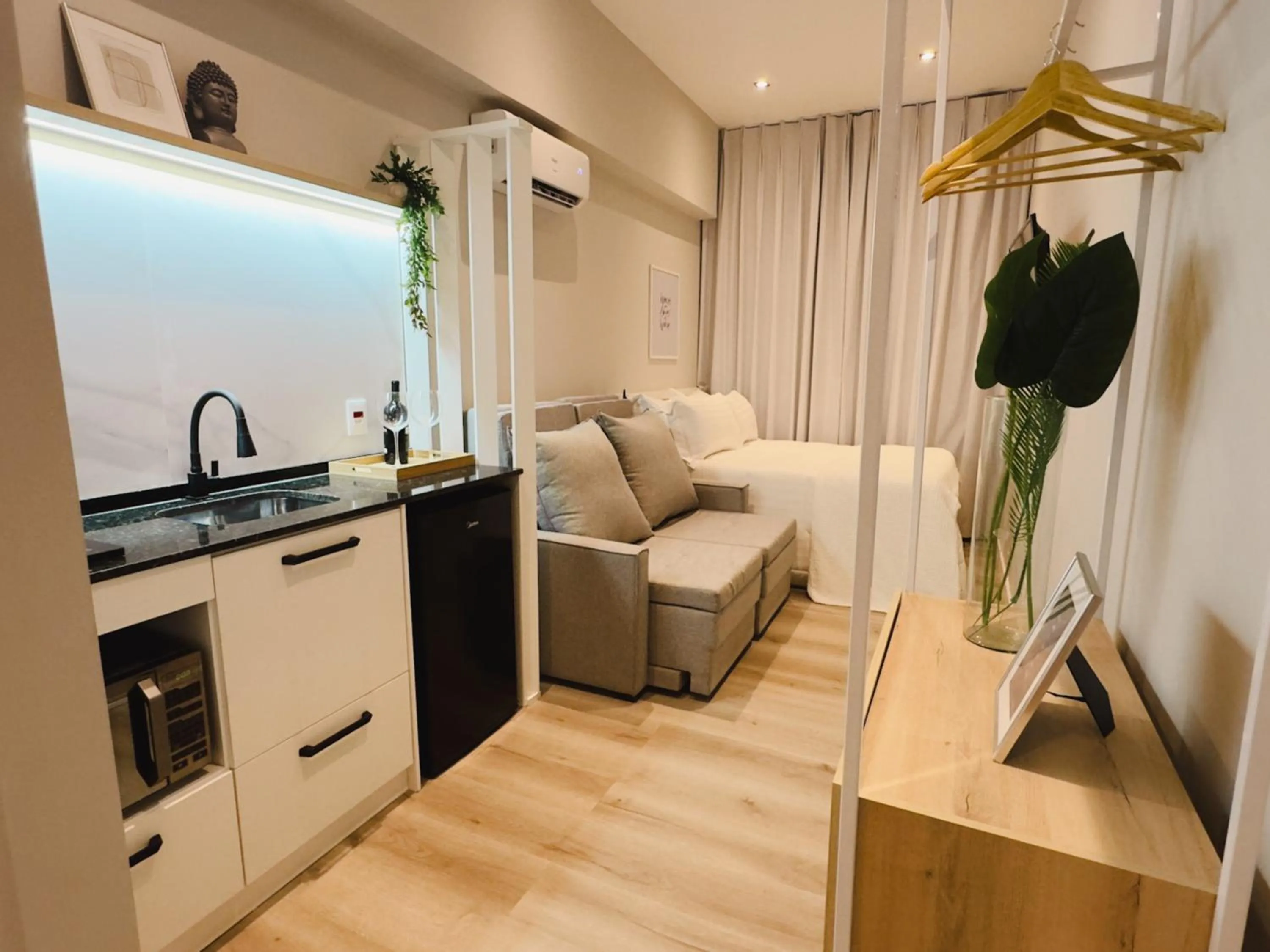 Kitchen or kitchenette in Apê Pátio Paulista