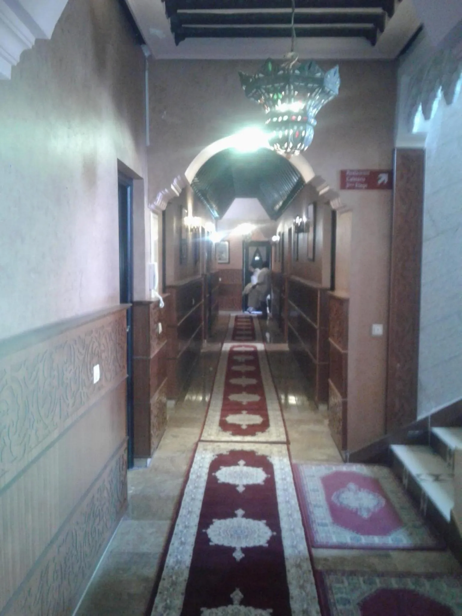 Decorative detail in Hotel Darna