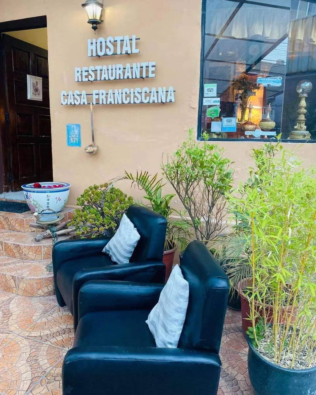 Living room in Hotel Casa Franciscana