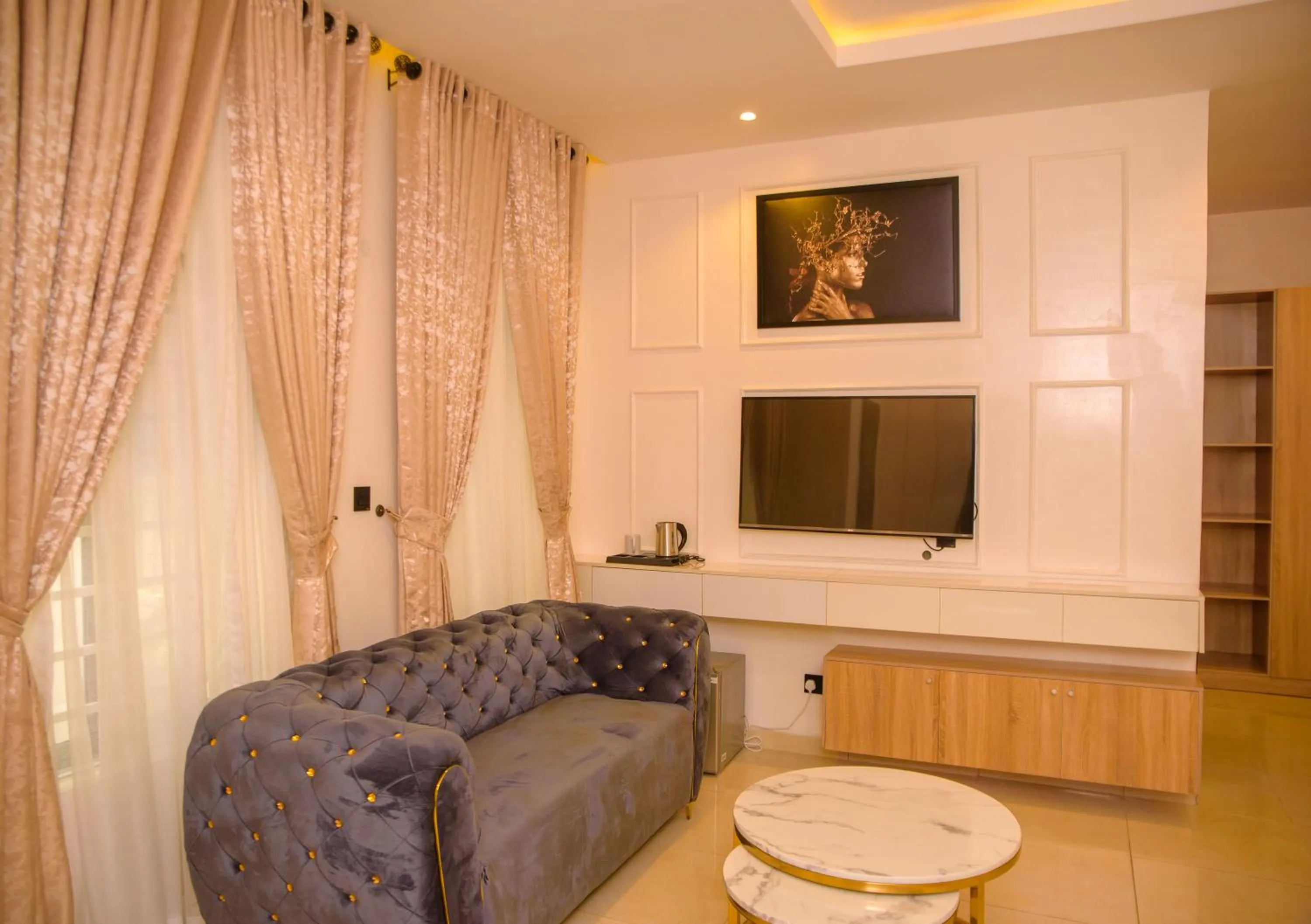 Living room in Elcastillo Homes