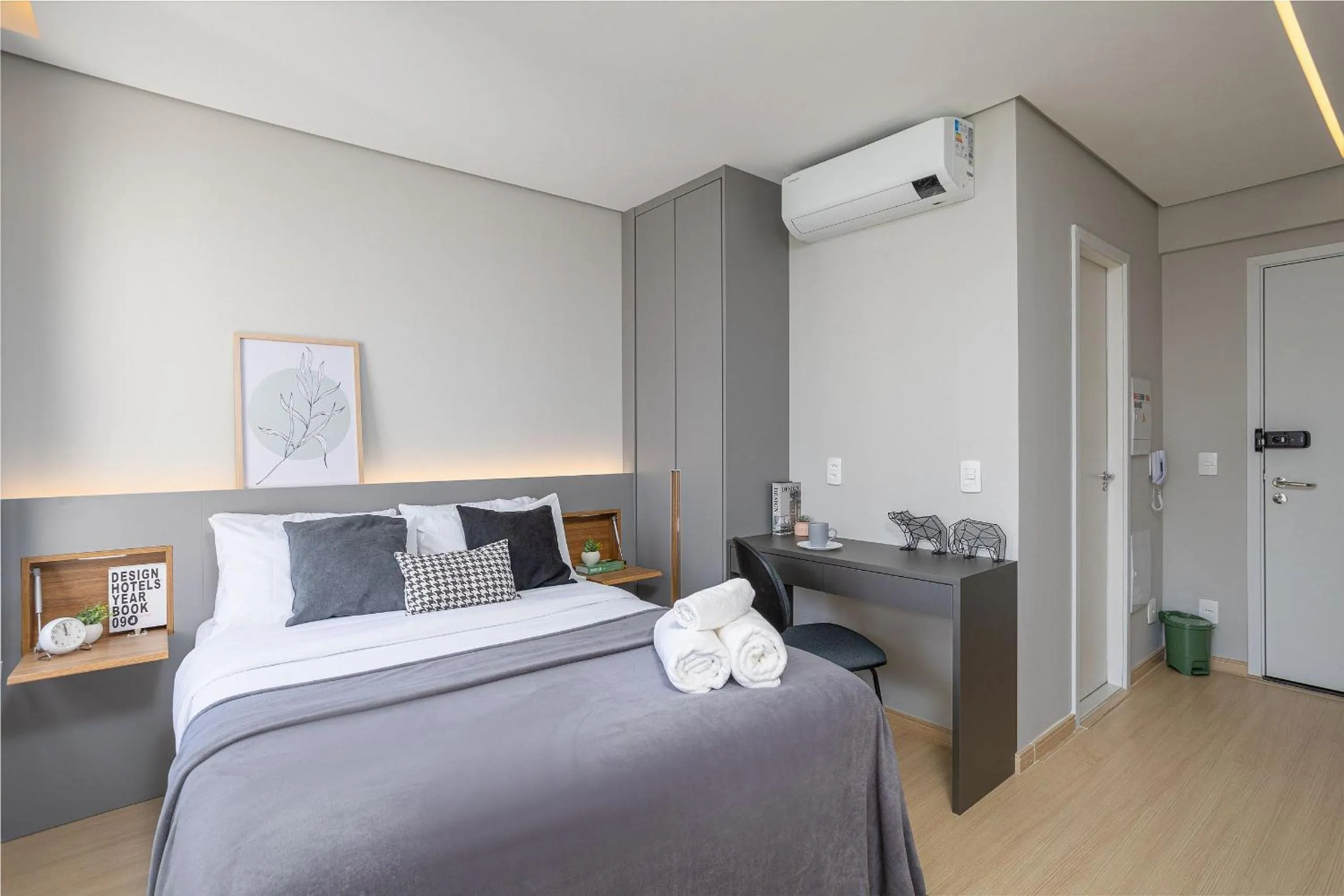 Bedroom, Bed in Nex One Ministro Ferreira Alves