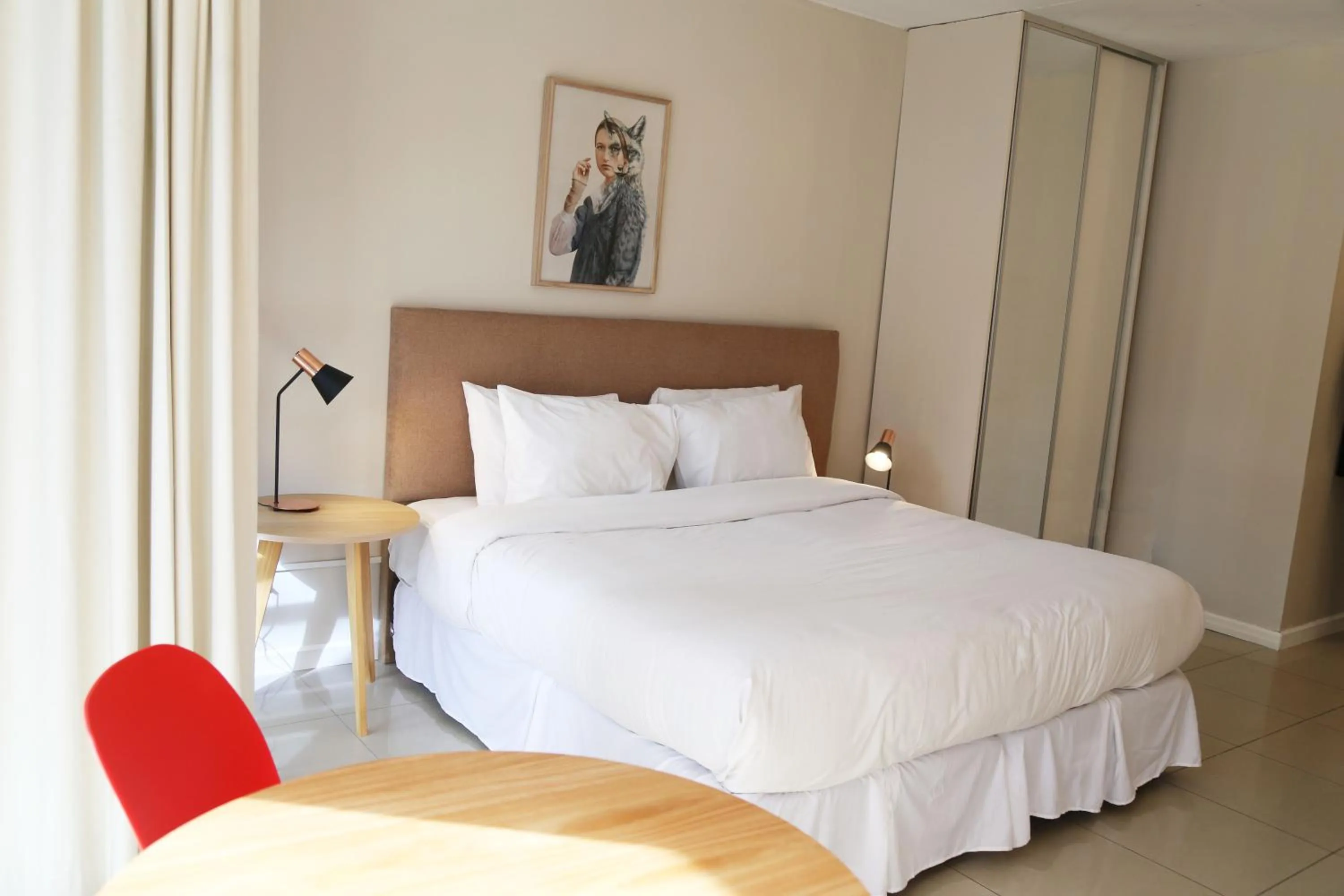 Bedroom, Bed in Feel Buenos Aires Apartments