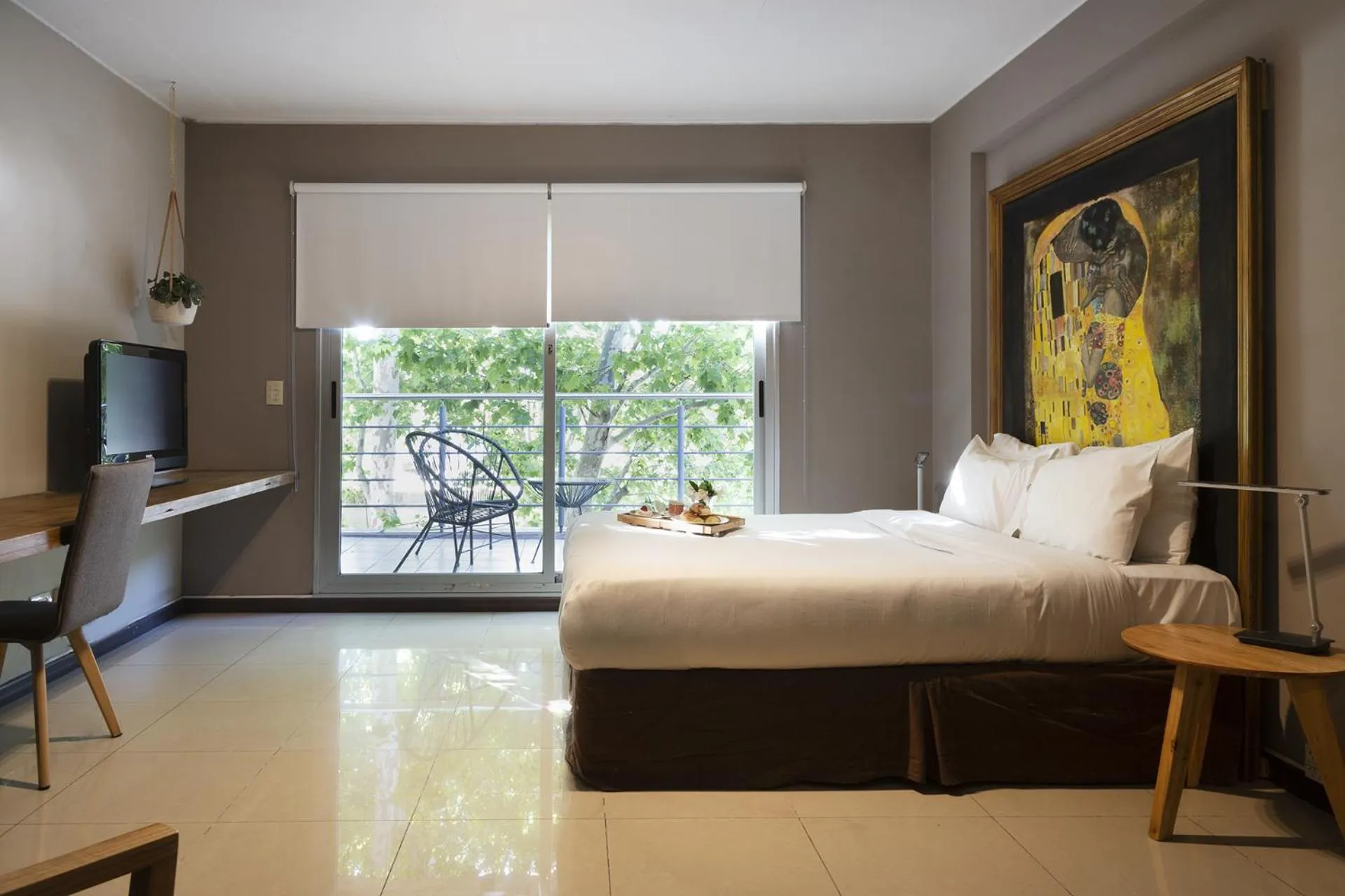 Bed in Feel Buenos Aires Apartments