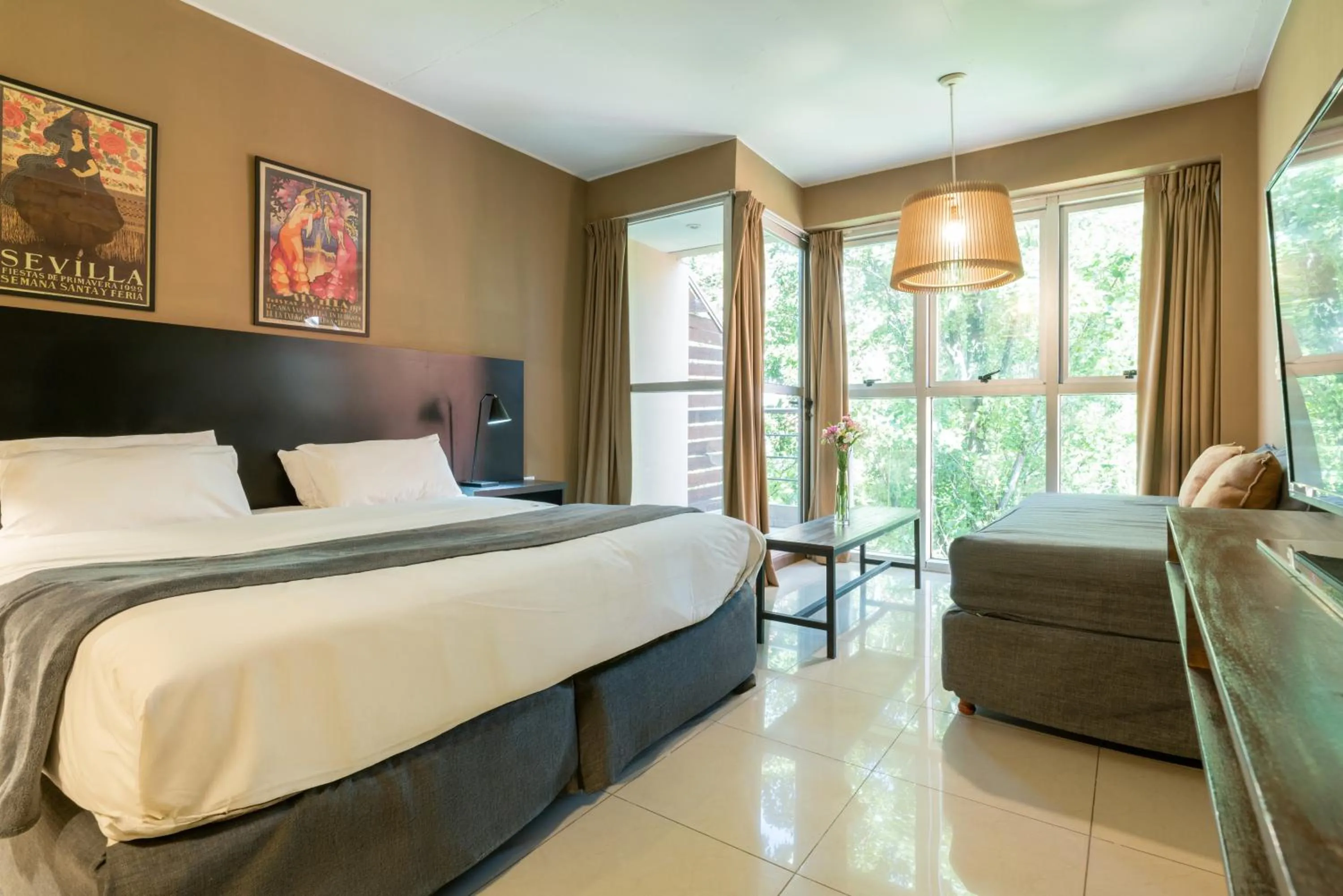 Bed in Feel Buenos Aires Apartments