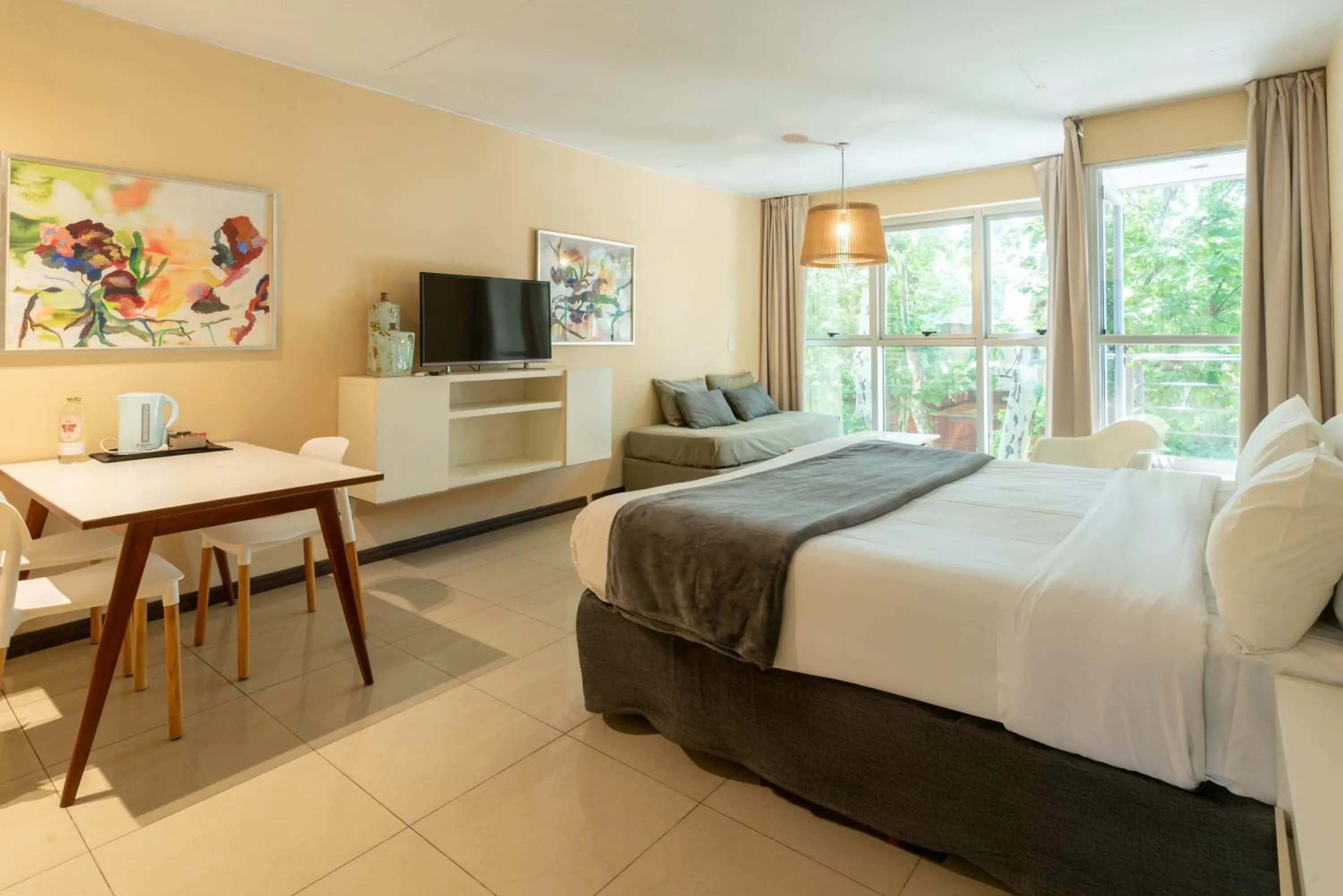 Bed in Feel Buenos Aires Apartments