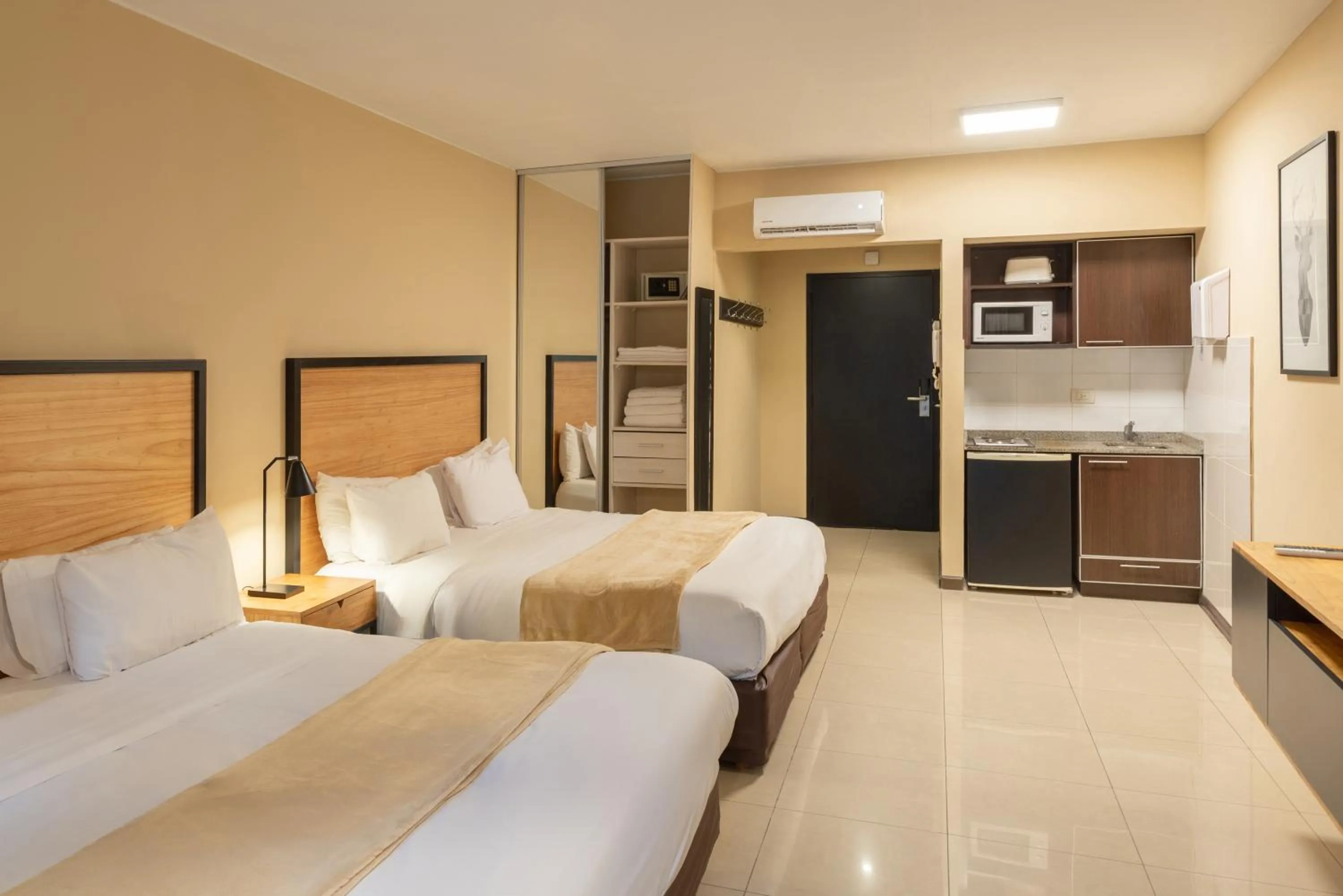 Bed in Feel Buenos Aires Apartments