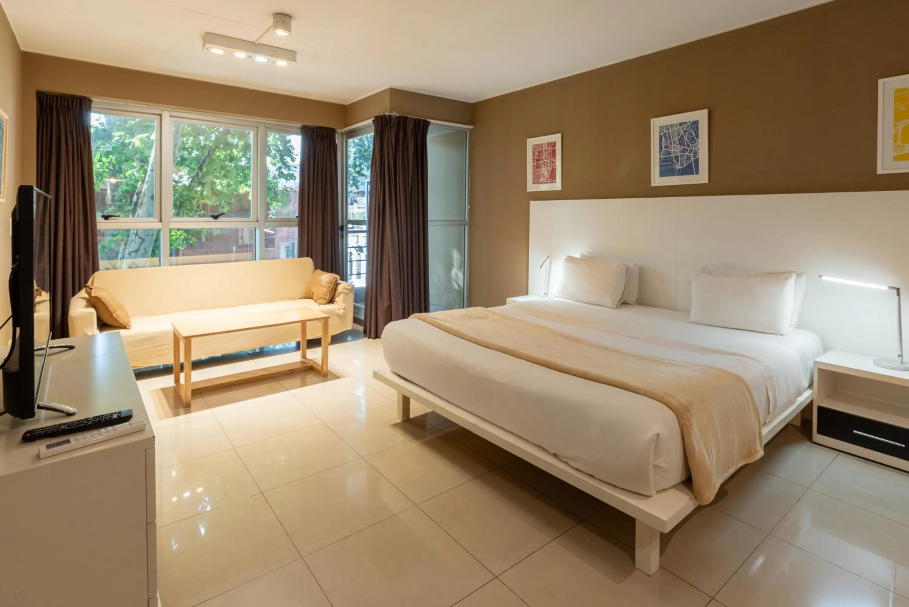 Bed in Feel Buenos Aires Apartments