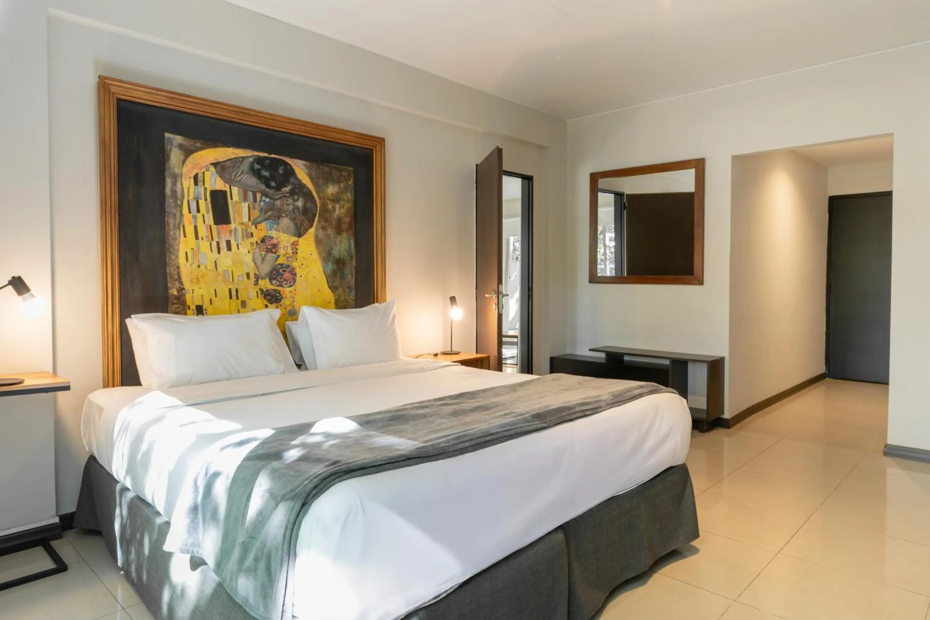 Bed in Feel Buenos Aires Apartments