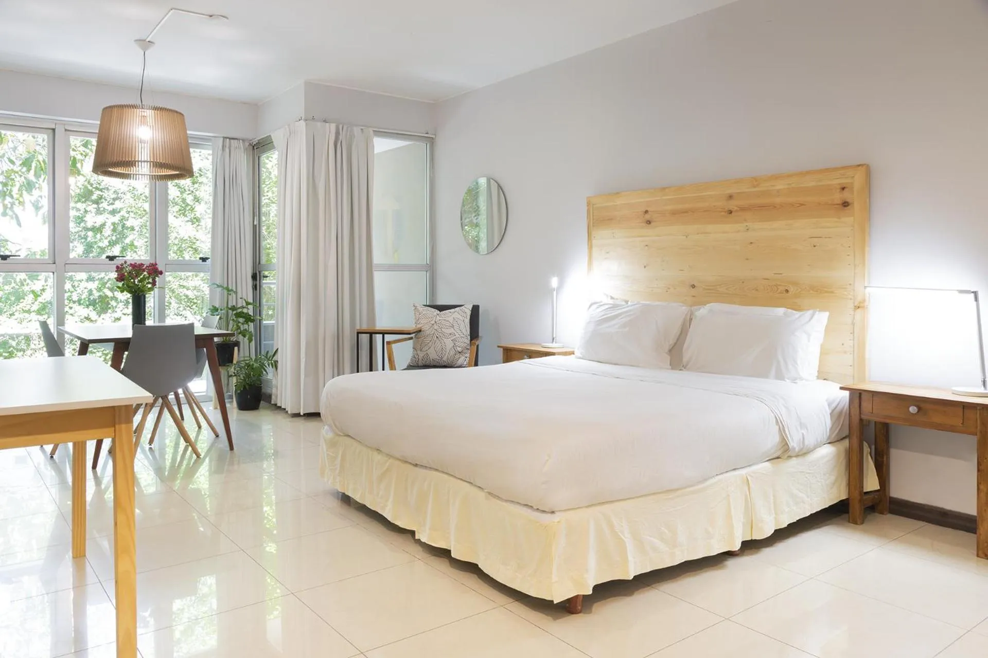 Bed in Feel Buenos Aires Apartments