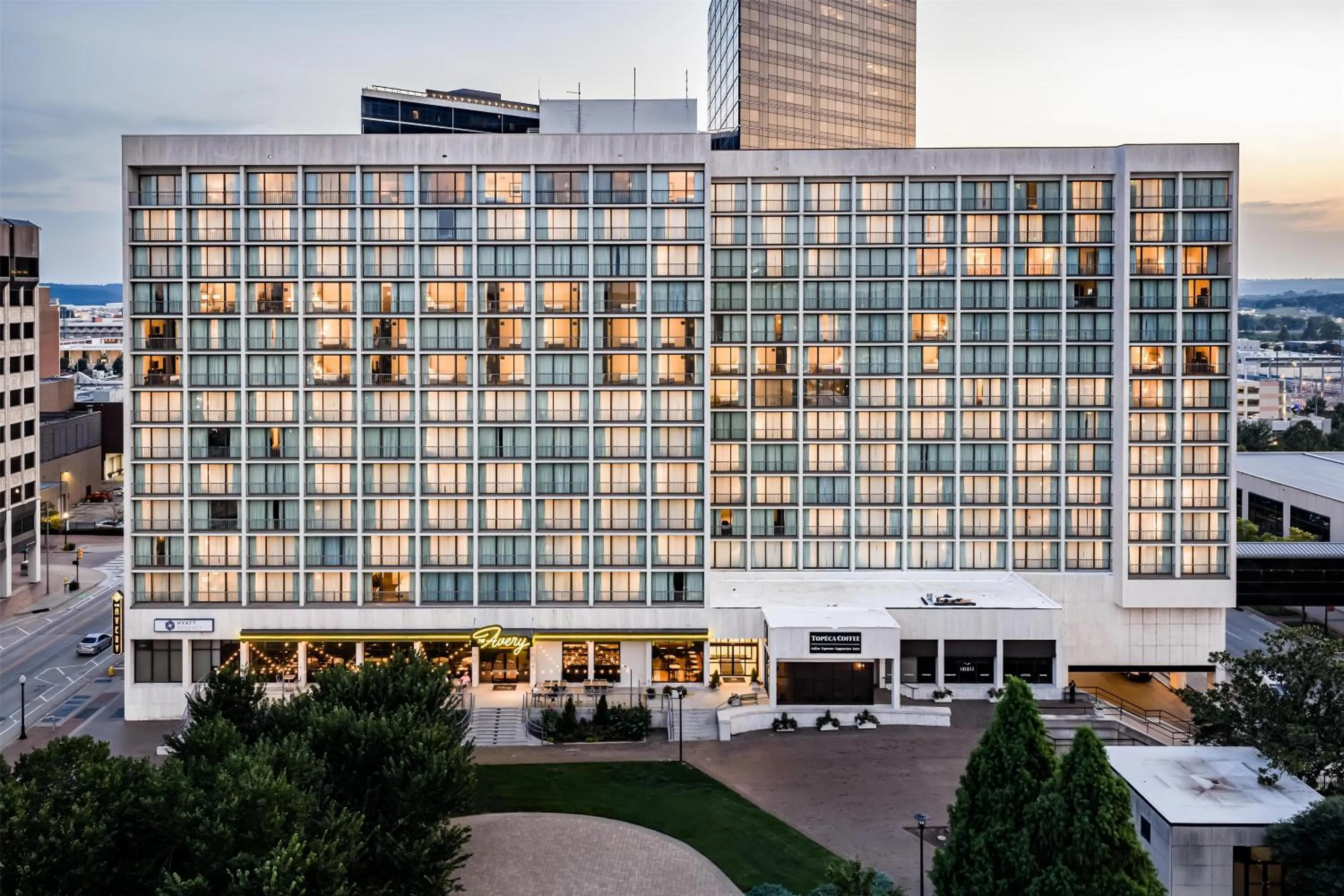 Property building in Hyatt Regency Tulsa Downtown