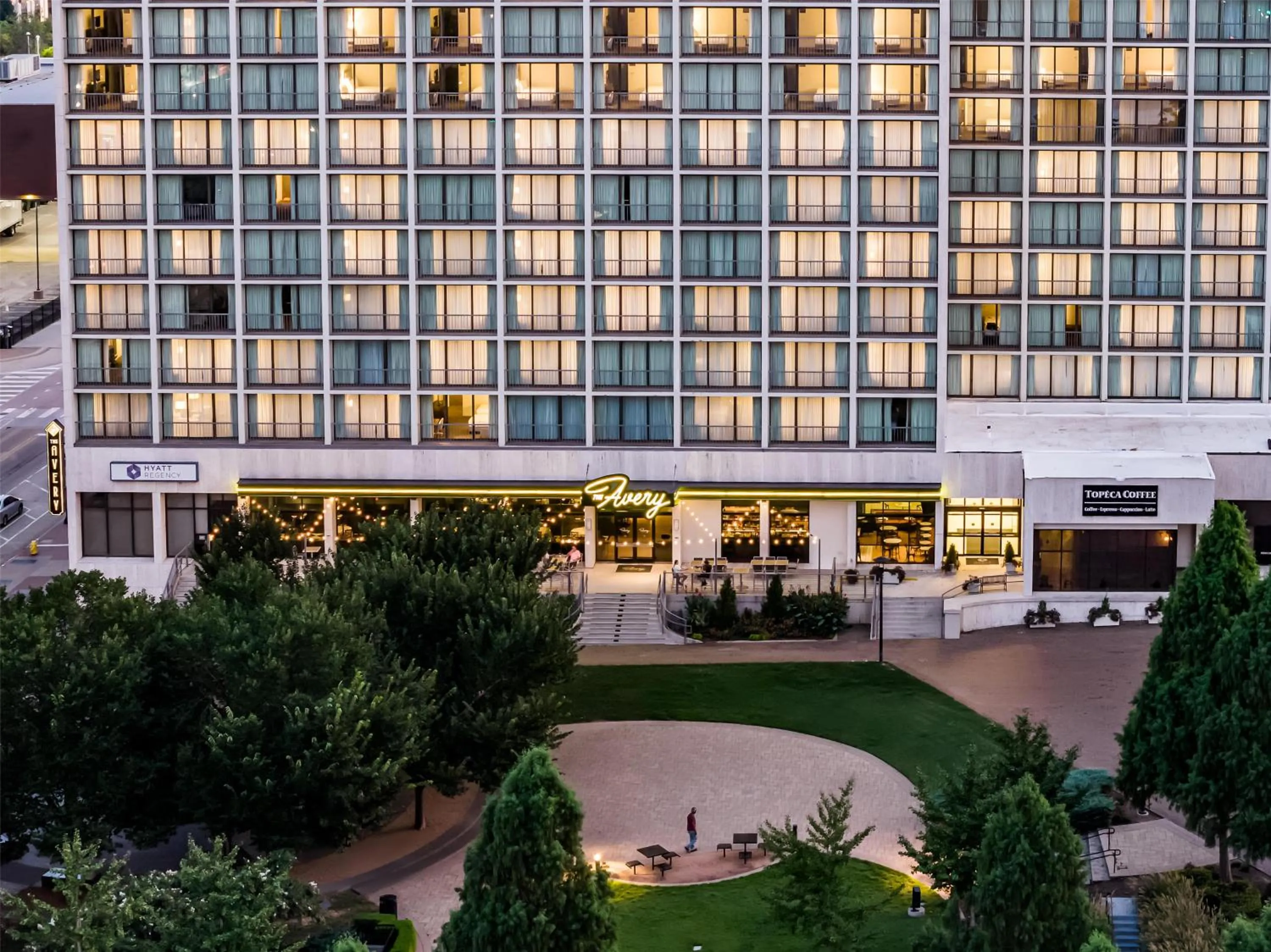 Property building in Hyatt Regency Tulsa Downtown