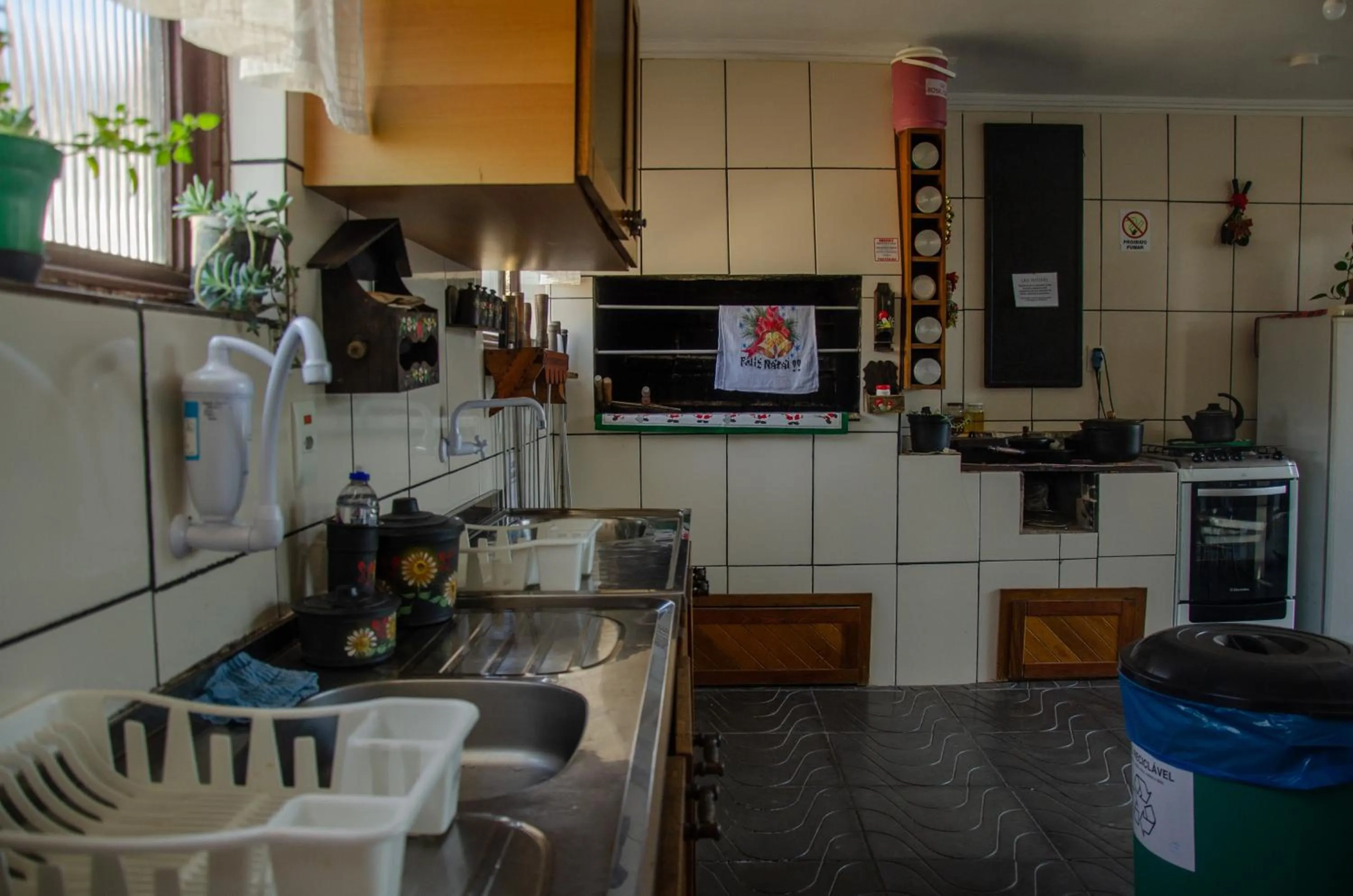 BBQ facilities in Pousada Aventura