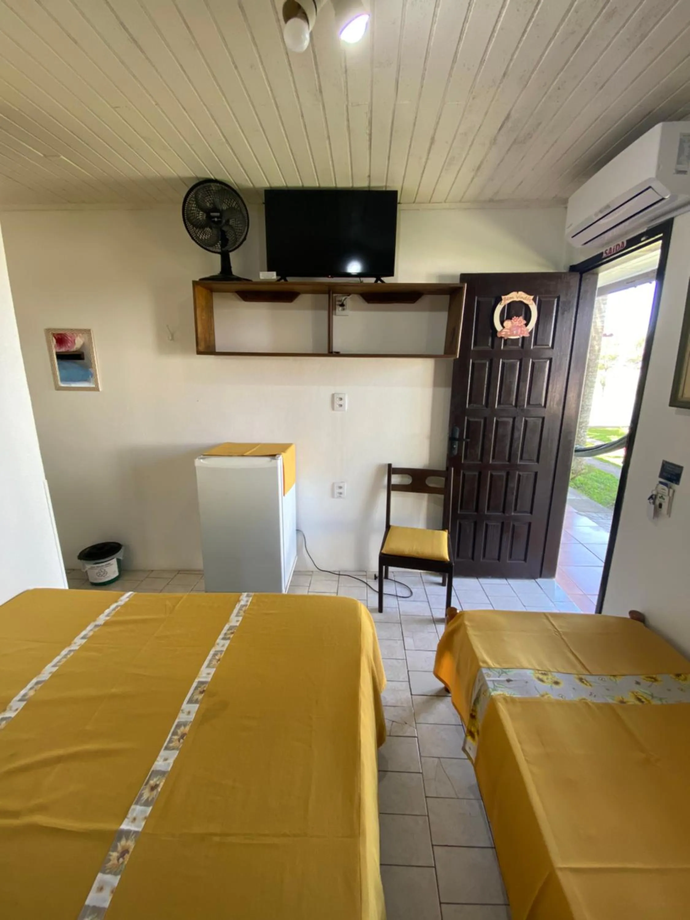 Bed in Pousada Aventura