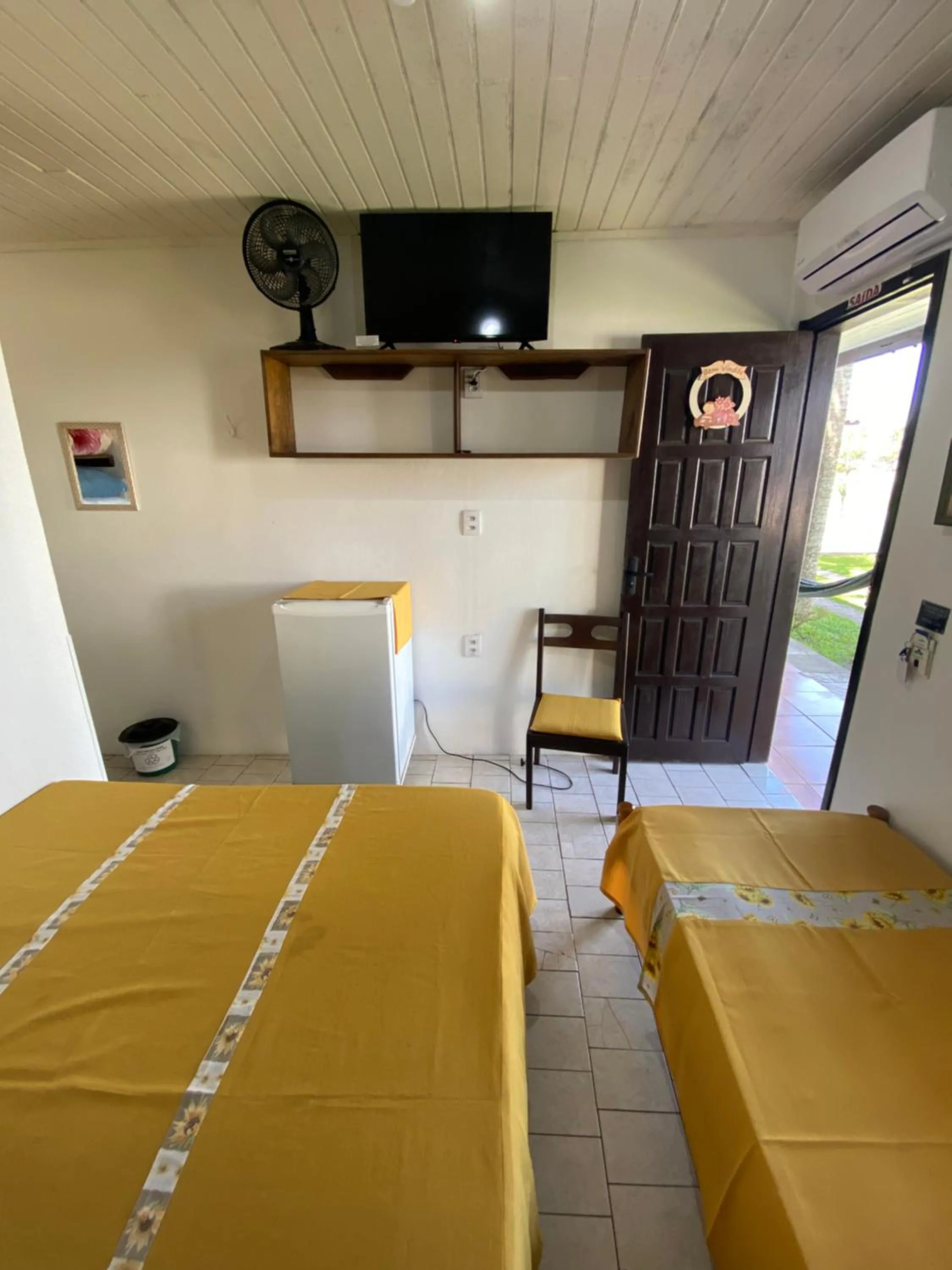 Bed in Pousada Aventura