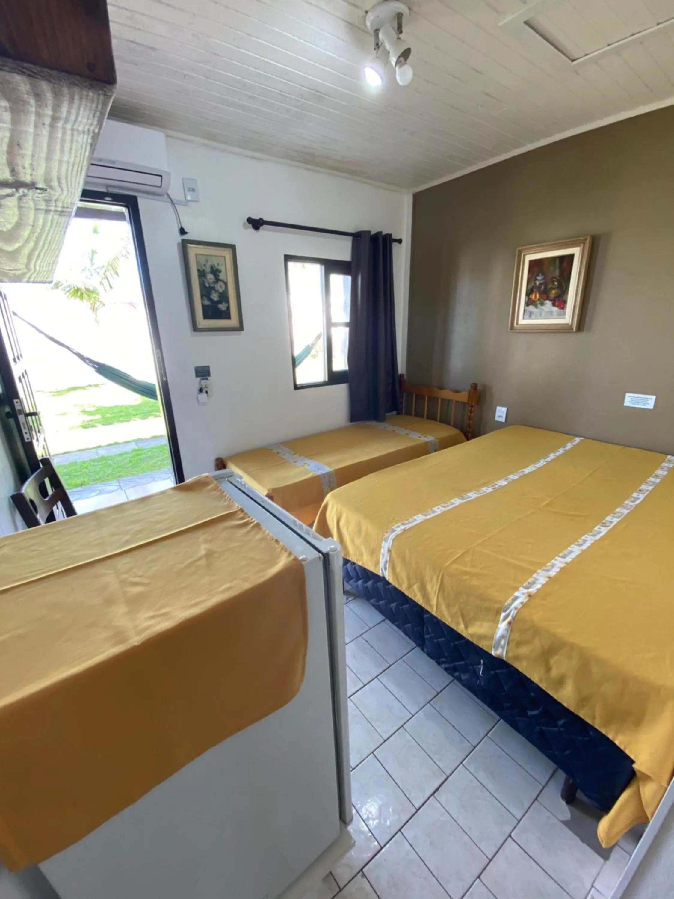 Bed in Pousada Aventura