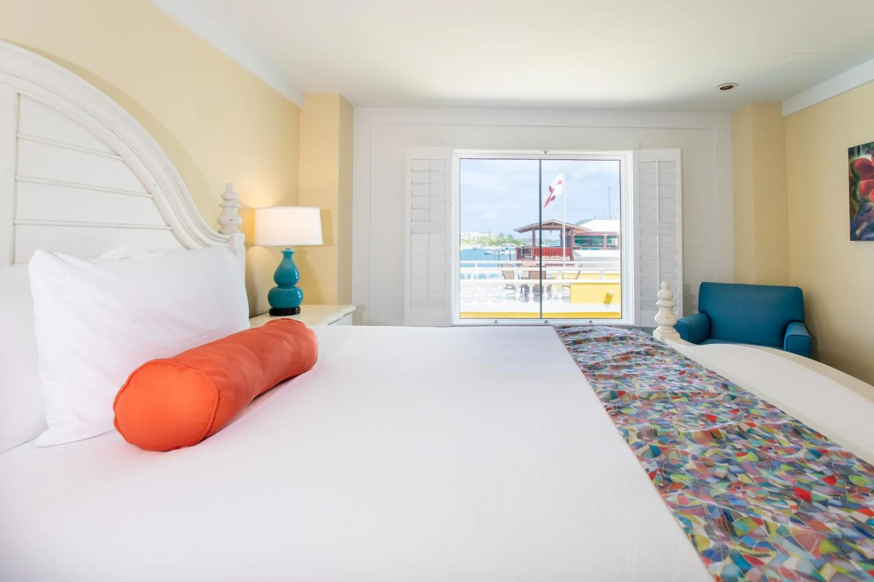 Bed in Caravelle Hotel St Croix