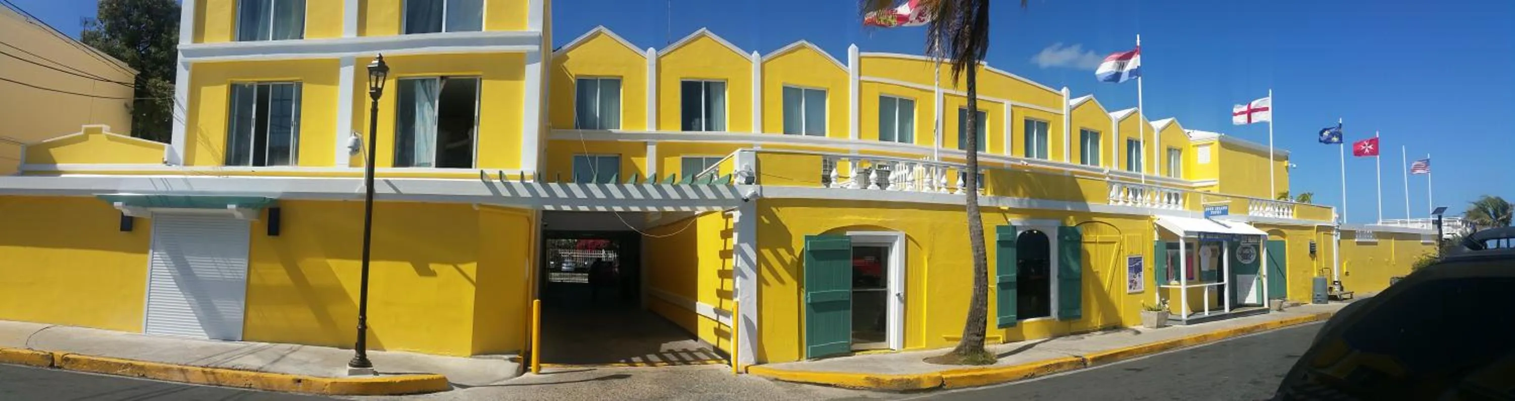 Street view in Caravelle Hotel St Croix