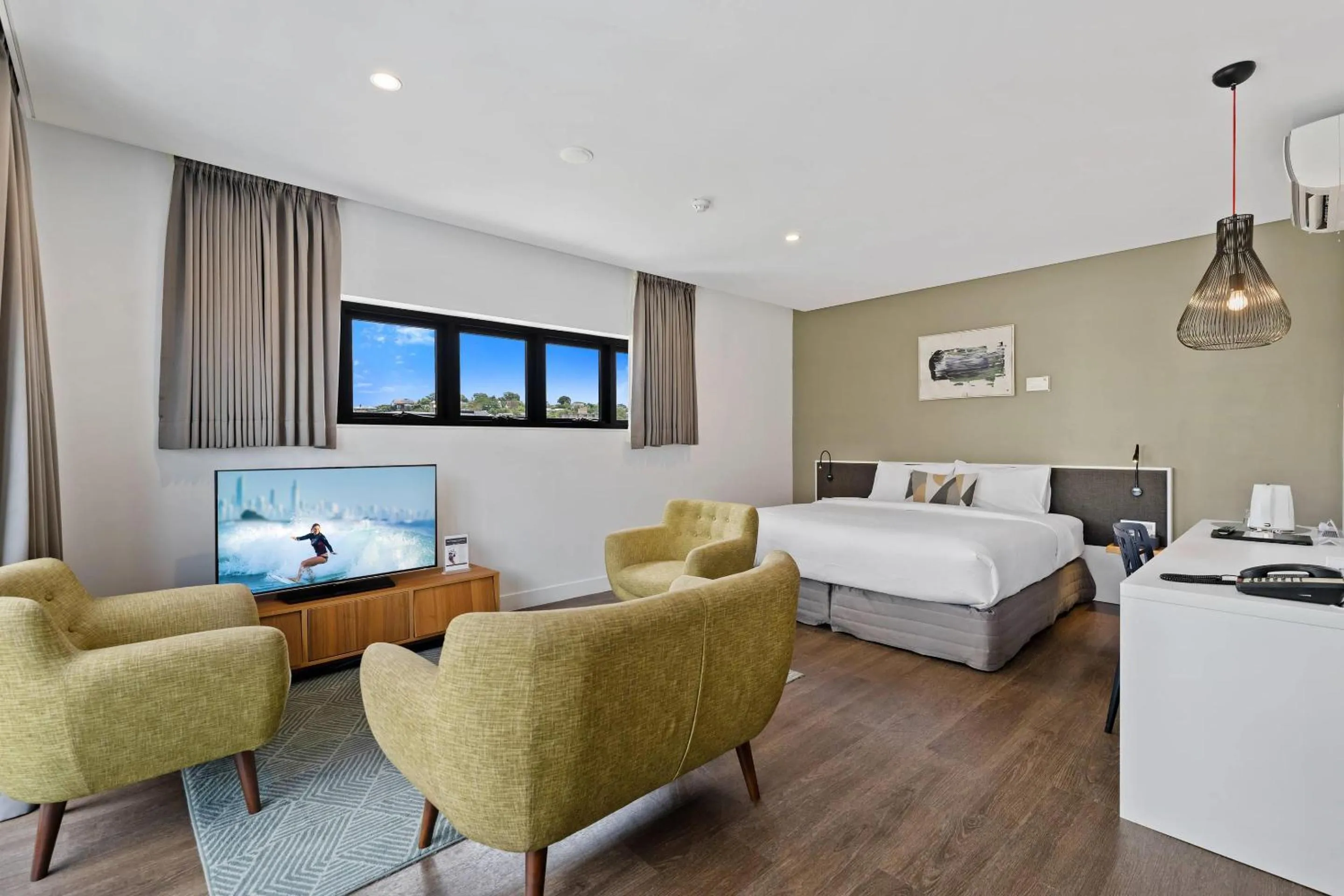 Bedroom, Bed in The Kingsford, an Ascend Collection Hotel